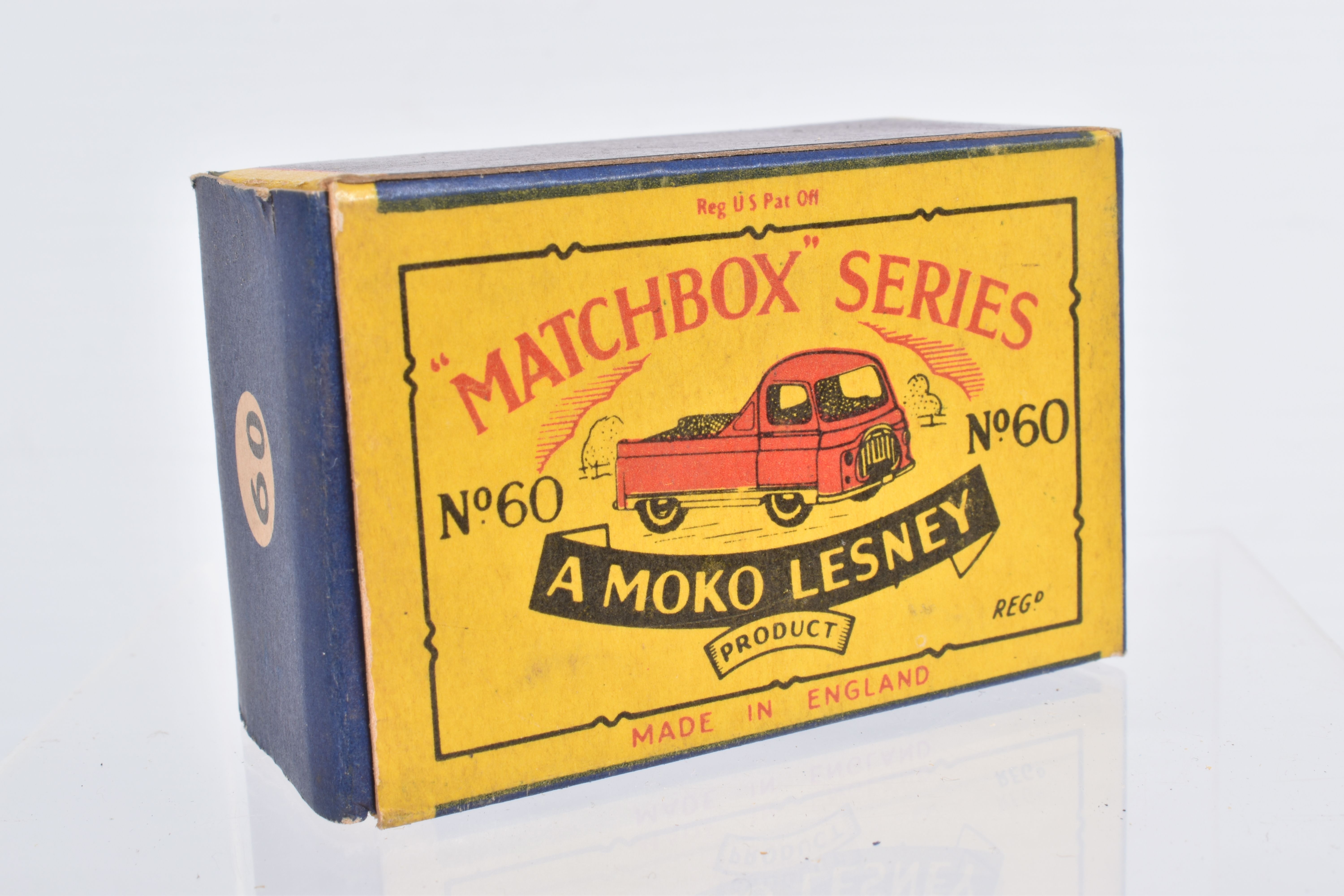 FIVE BOXED MOKO LESNEY MATCHBOX SERIES VAN MODELS, Volkswagen Van, No.34, metal wheels, Bedford - Image 31 of 36