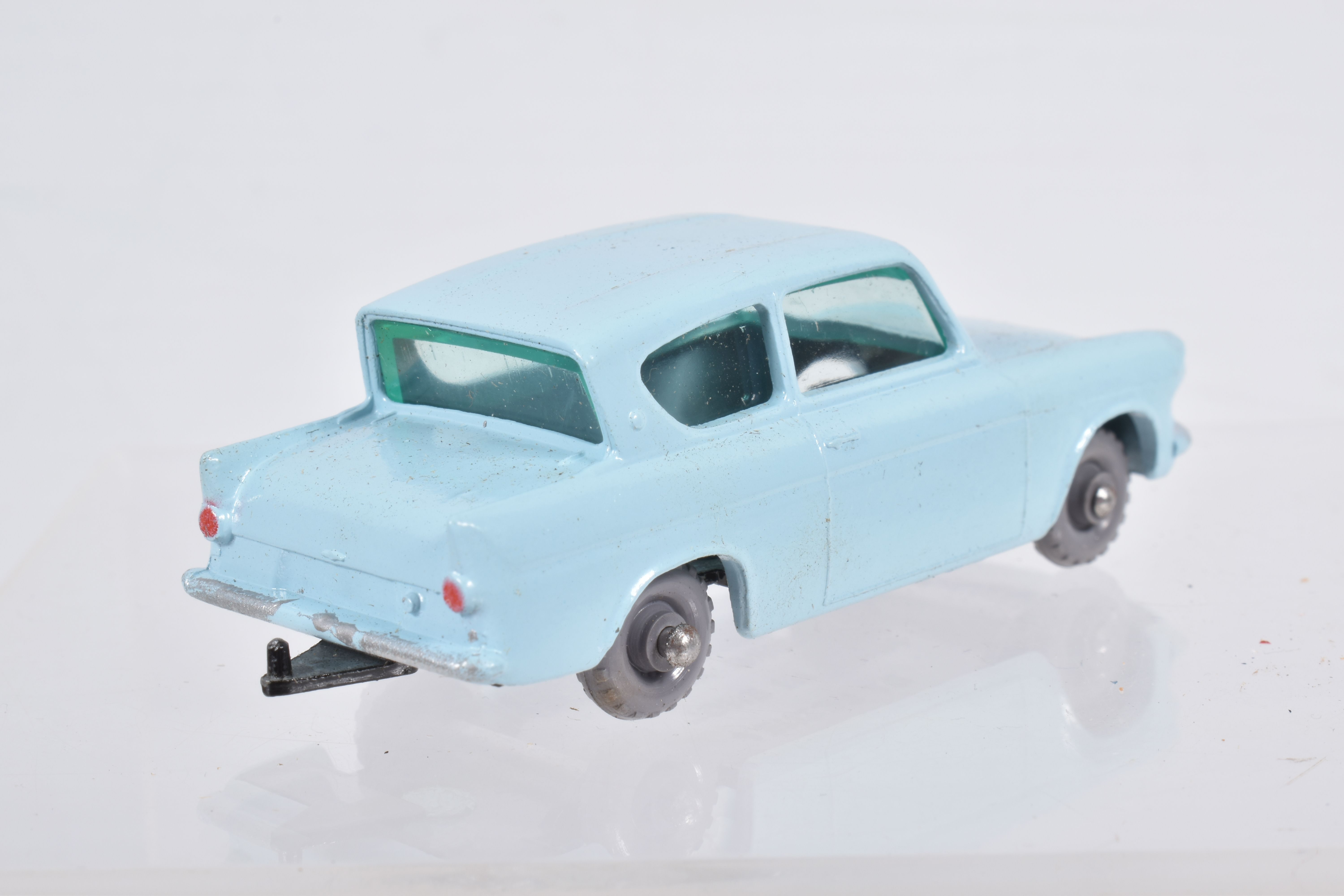 SIX BOXED MOKO LESNEY MATCHBOX SERIES CAR MODELS, Ford Anglia, No.7, grey plastic wheels, Volkswagen - Image 35 of 36