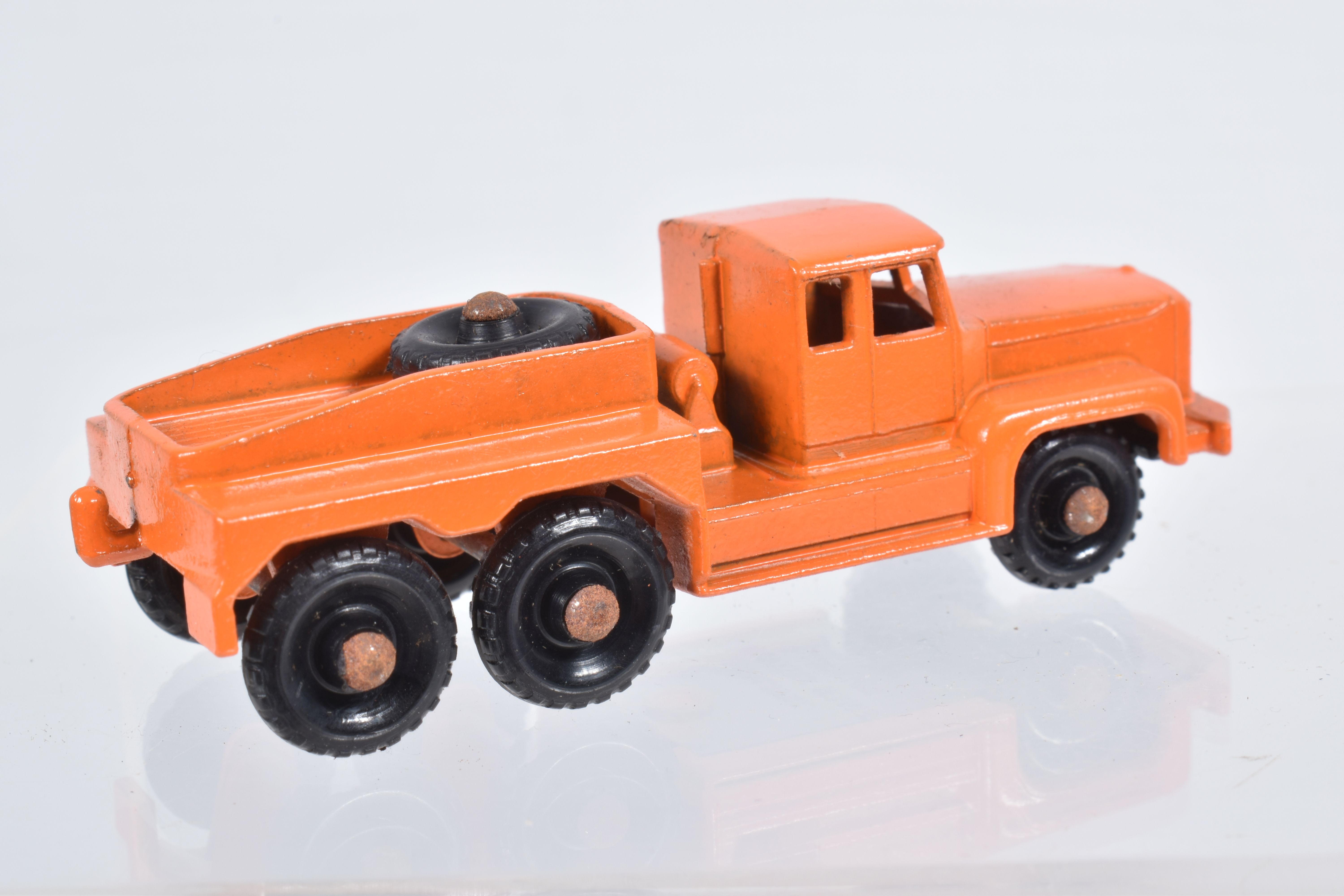 SEVEN BOXED MOKO LESNEY MATCHBOX SERIES LORRY AND TRUCK MODELS, E.R.F. Road Tanker 'Esso', No.11, - Image 37 of 44