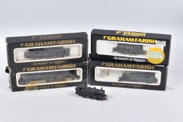 THREE BOXED GRAHAM FARISH N GAUGE LOCOMOTIVES, 'Black' 5 class No.5041, L.M.S. black livery (