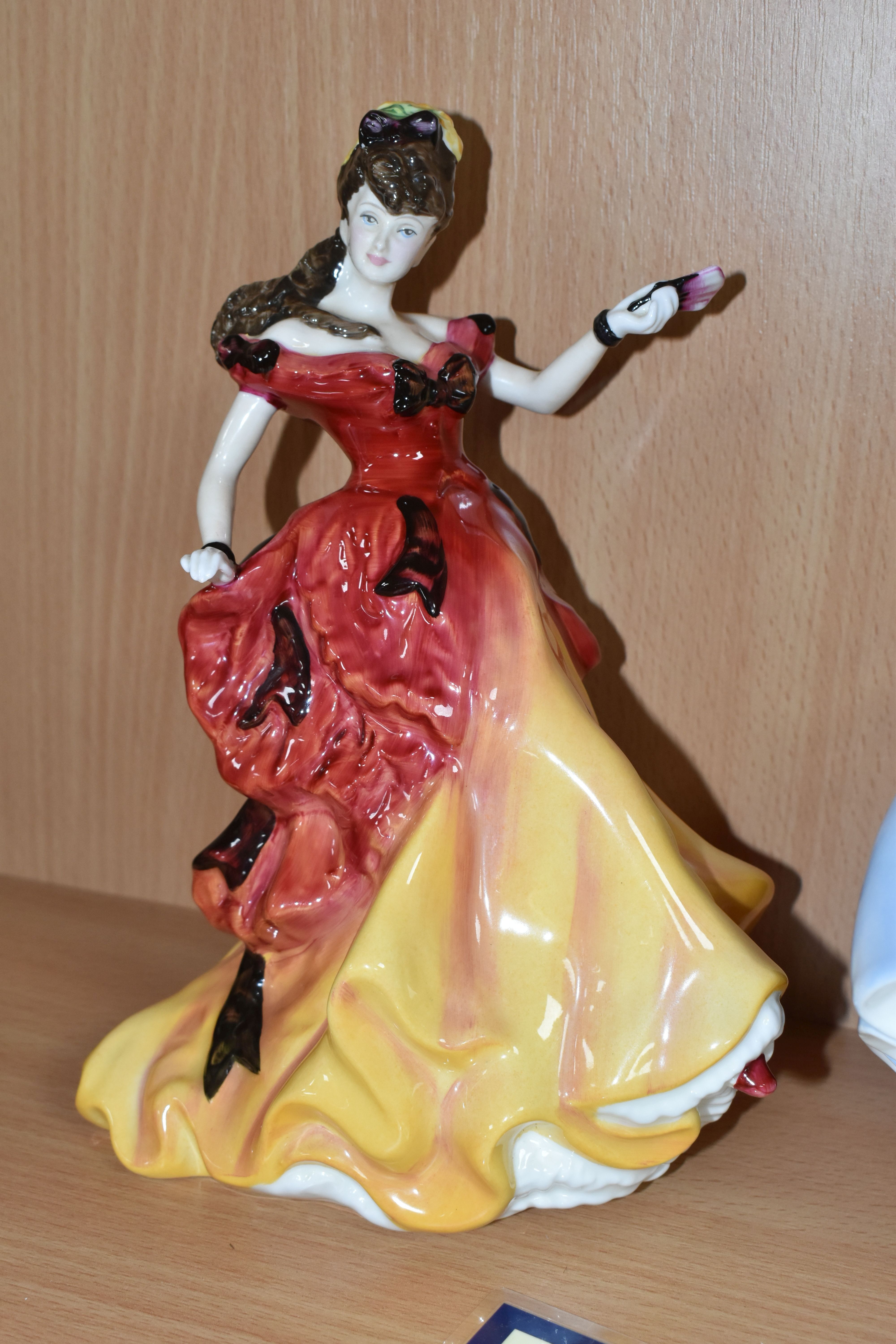 FIVE ROYAL DOULTON FIGURE OF THE YEAR LADIES, comprising 1996 'Belle' HN3703 (no certificate), - Image 6 of 7