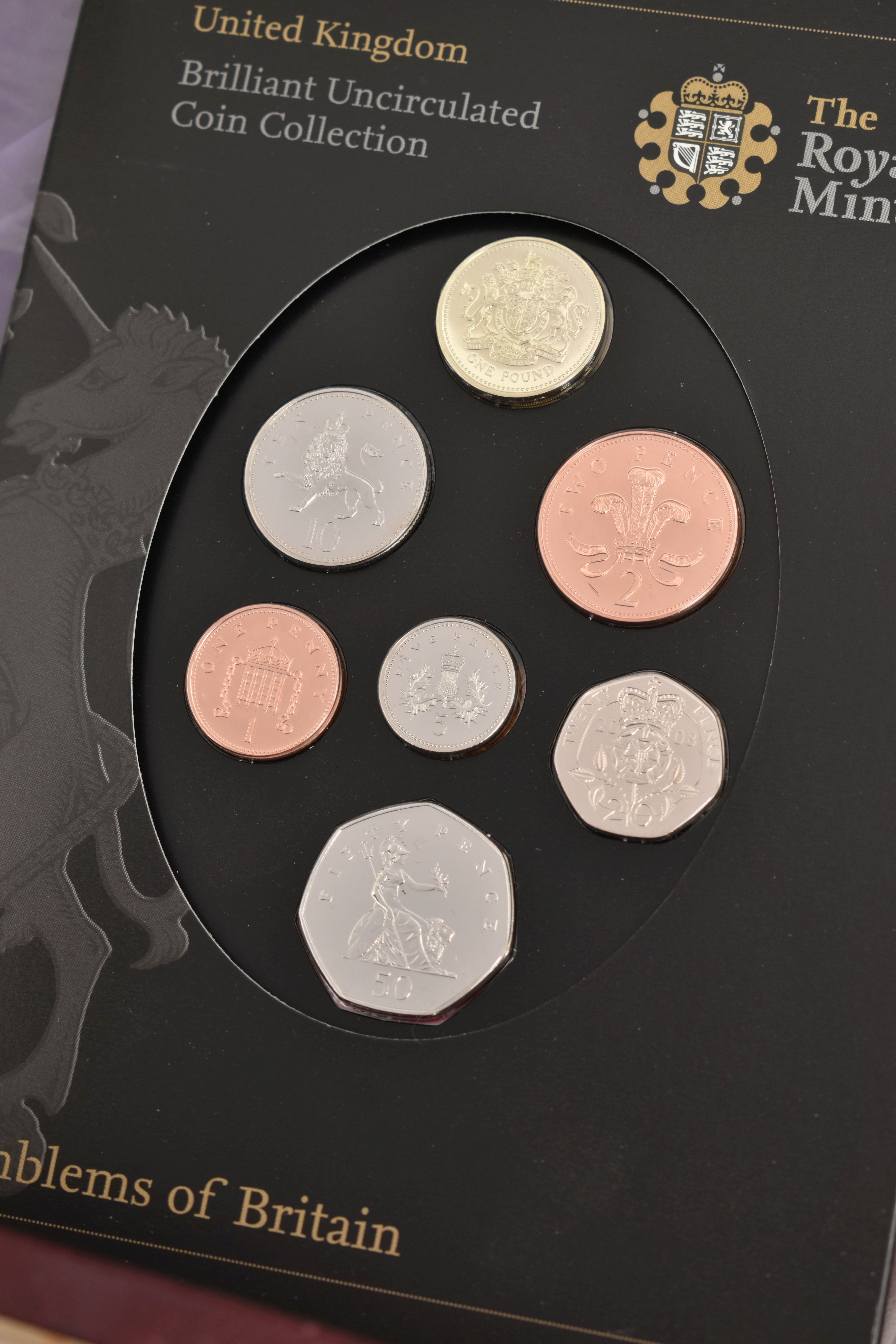 A RED BOX OF ROYAL MINT SILVER AND SILVER PROOF COINS TO INCLUDE 17 BRITANNIA COINS (Some with - Image 10 of 14