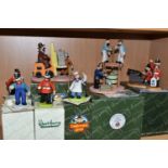 SEVEN BOXED ROBERT HARROP 'THE CAMBERWICK GREEN COLLECTION' FIGURES AND GROUPS, comprising CGS04