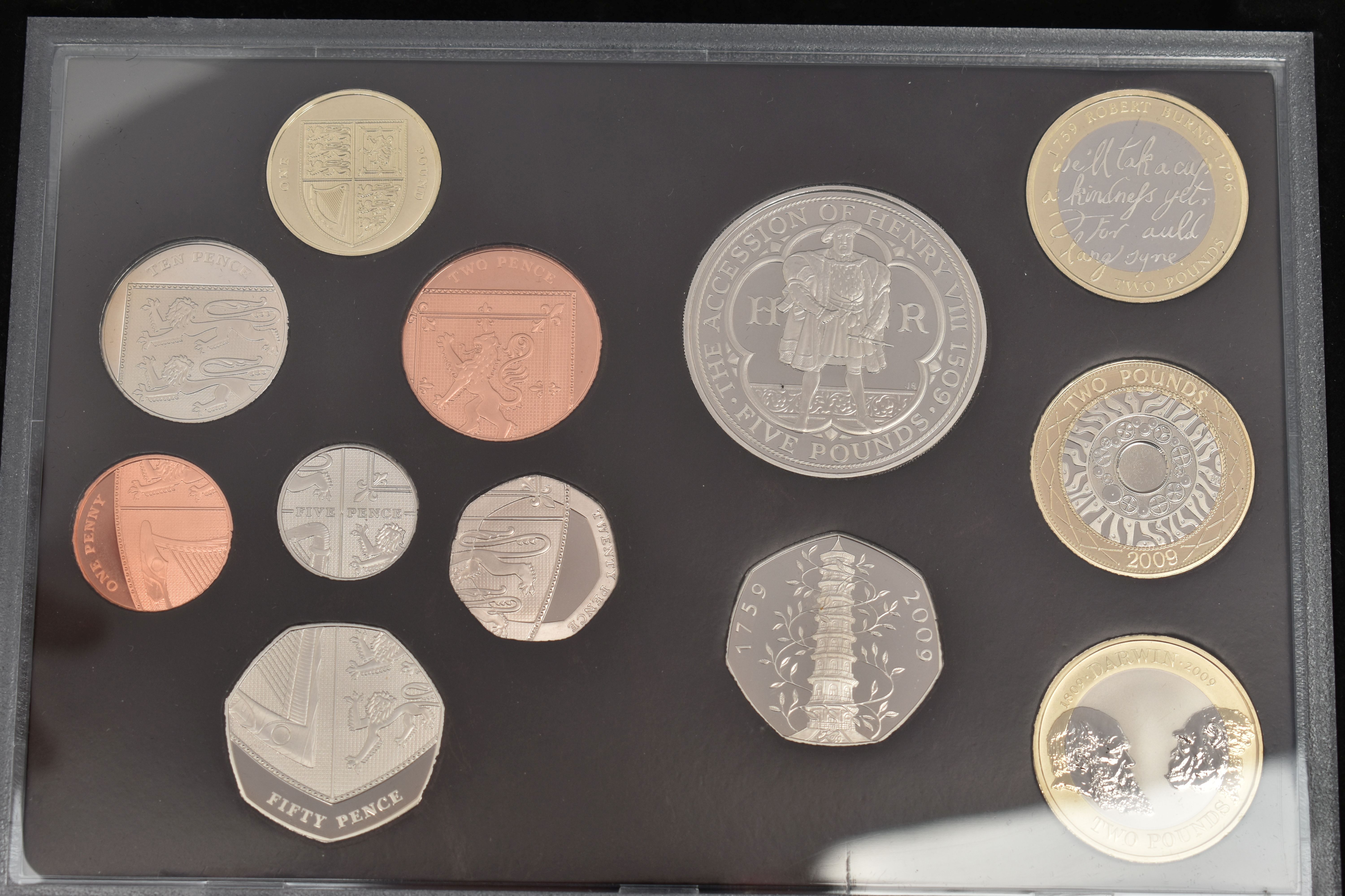 A BOX OF MAINLY ROYAL MINT COINAGE, to include dual-dated 1993 presidency 50p in year set, a boxed - Image 5 of 11