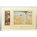 WILLIAM RUSSELL FLINT (1875-1969) 'RETREAT FROM THE SUN', a signed limited edition print depicting