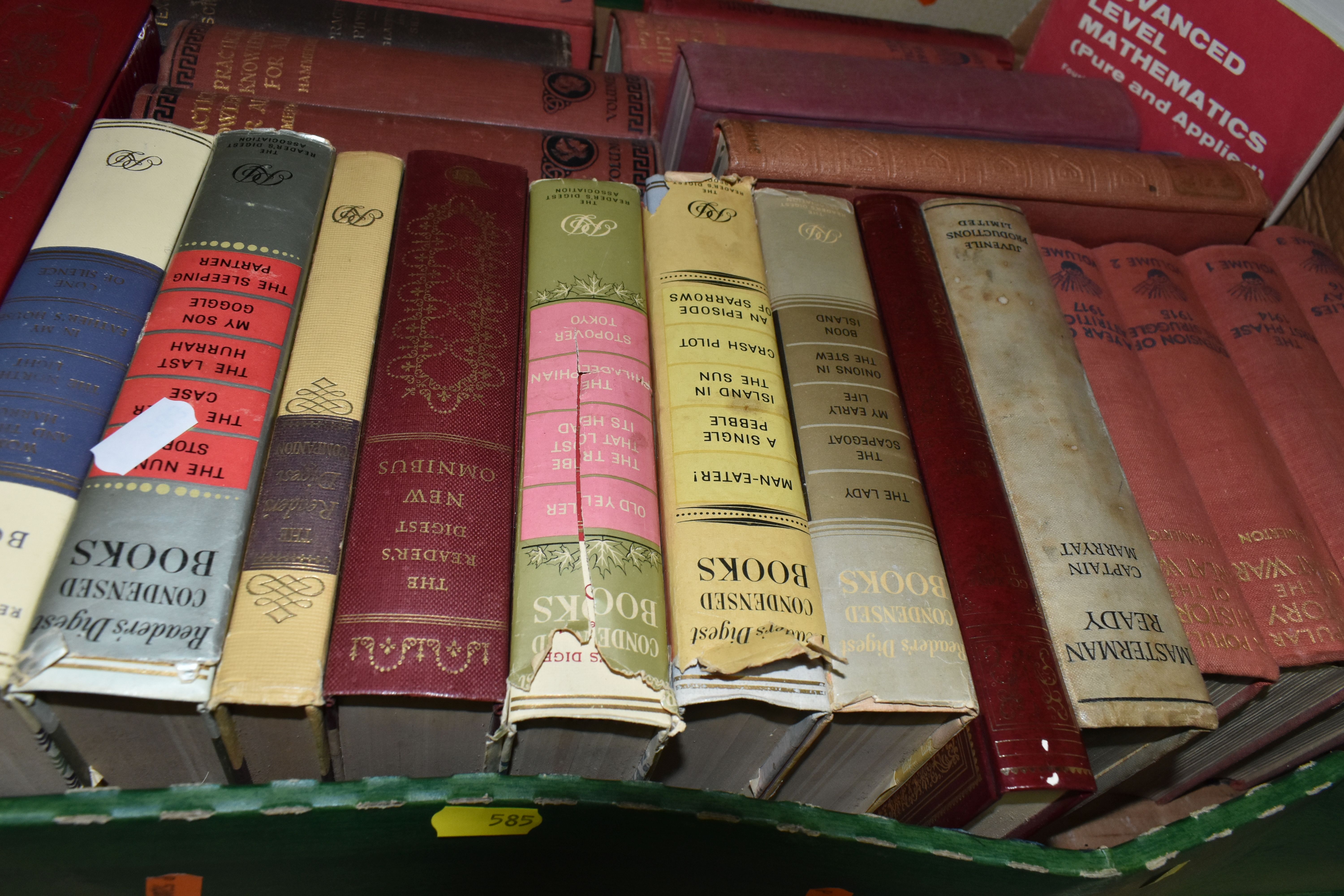 FIVE BOXES OF BOOKS AND, FOLDED MAPS AND GUIDE BOOKS, including six Observer books, other books - Image 2 of 6