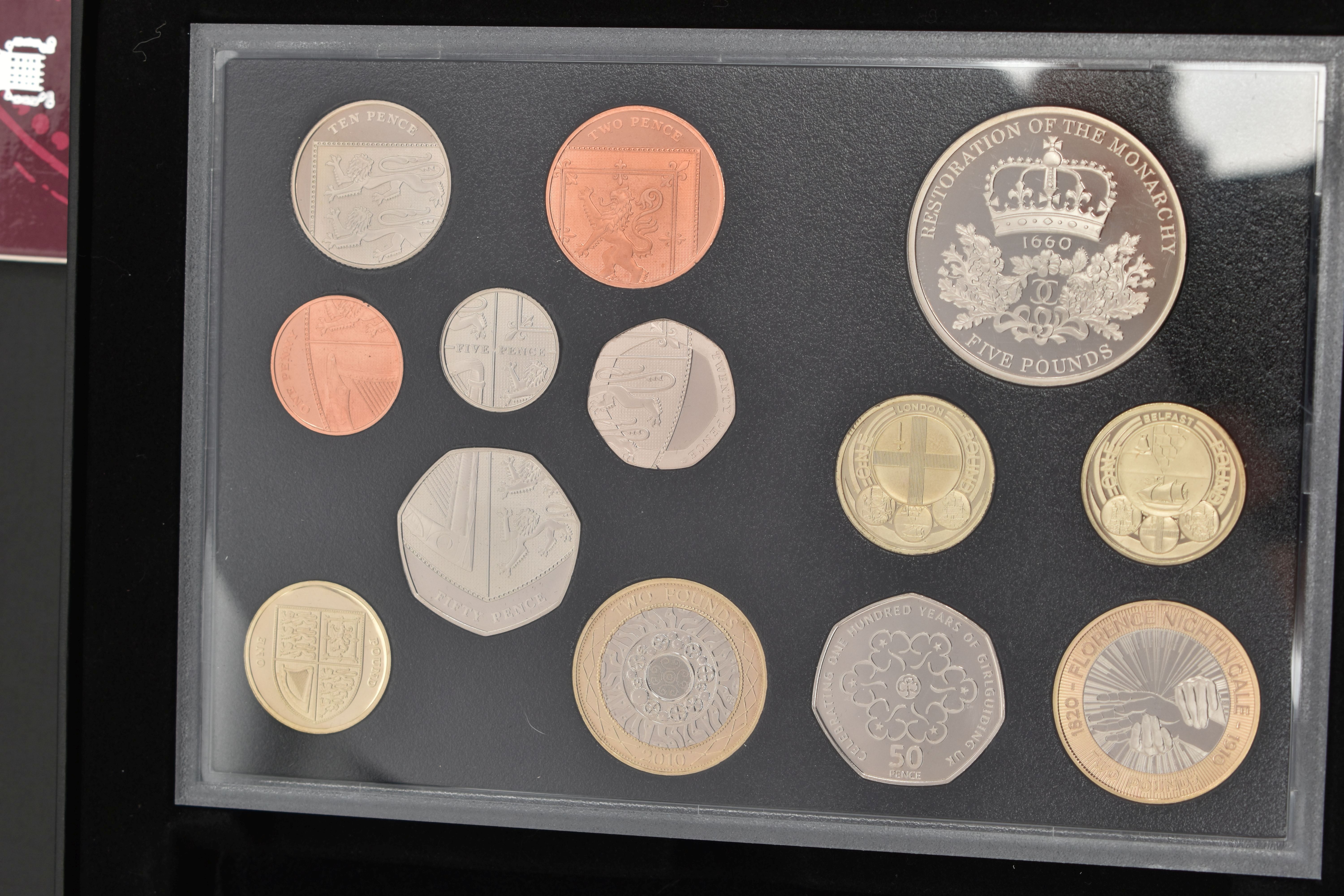 A BOX OF MAINLY ROYAL MINT COINAGE, to include dual-dated 1993 presidency 50p in year set, a boxed - Image 10 of 11