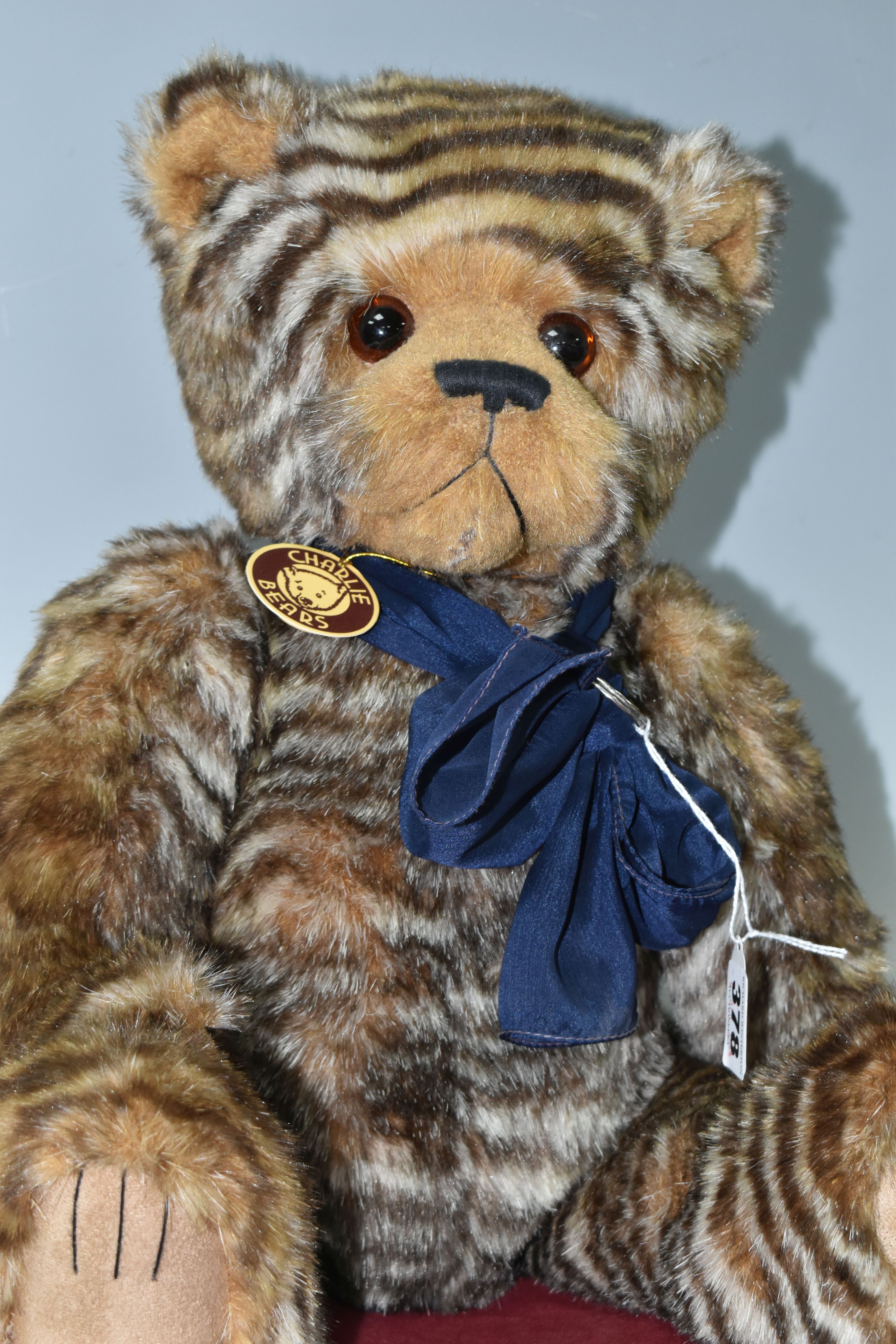 A CHARLIE BEARS 'OTTO' TEDDY BEAR, no CB131299, designed by Heather Lyell, height approximately - Image 2 of 3