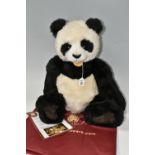 A CHARLIE BEAR PANDA 'MONIUM' CB131394, exclusively designed by Isabelle Lee, height approx. 58cm,