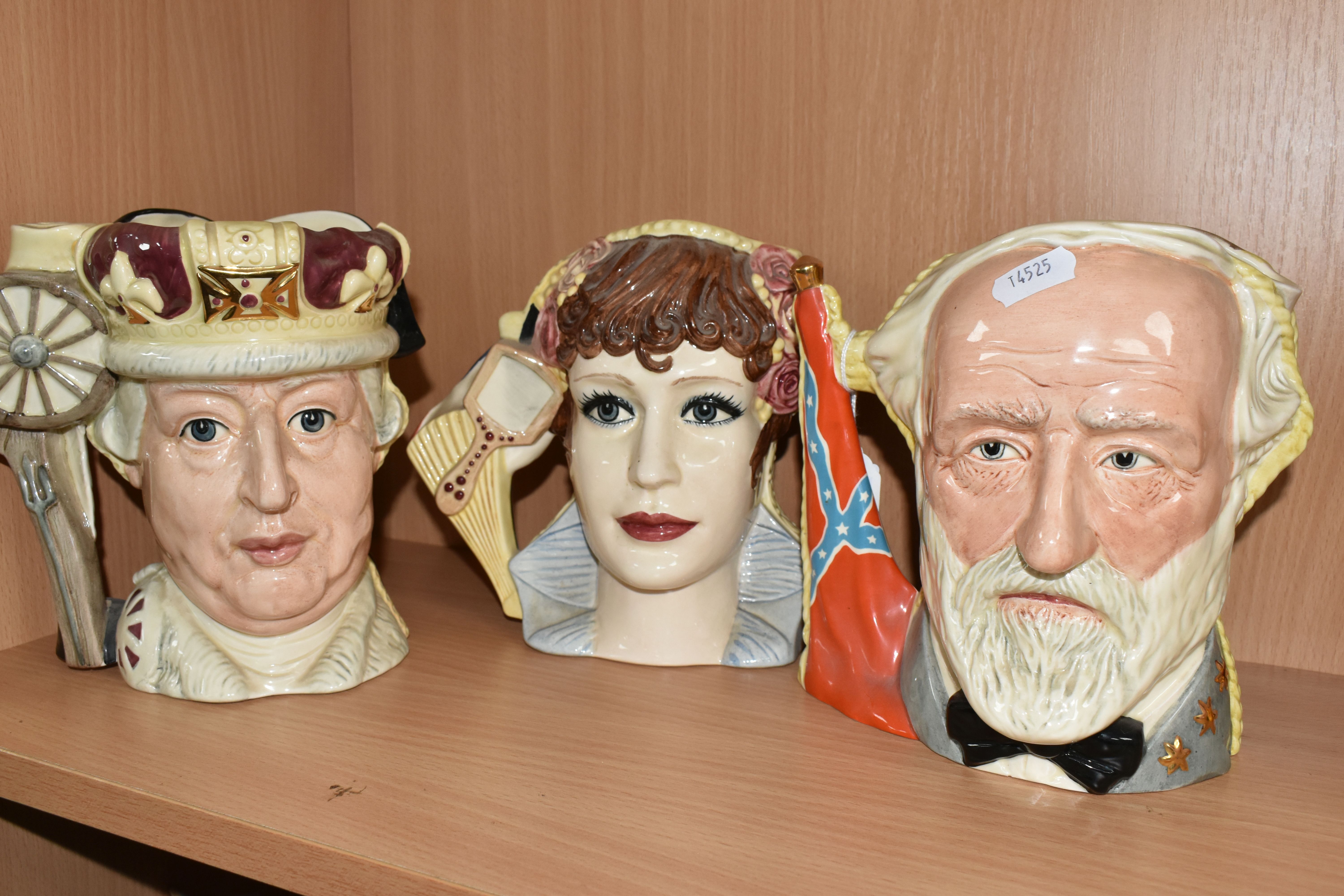 THREE ROYAL DOULTON LIMITED EDITION DOUBLE SIDED CHARACTER JUGS, comprising two from 'The - Image 7 of 7