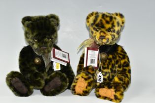 TWO CHARLIE BEARS PLUSH COLLECTION BEARS, comprising 'Chutney' CB181852B, height approx. 41cm and '