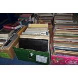 SIX BOXES OF MUSIC BOOKS & SHEET MUSIC containing over eighty miscellaneous book titles on the