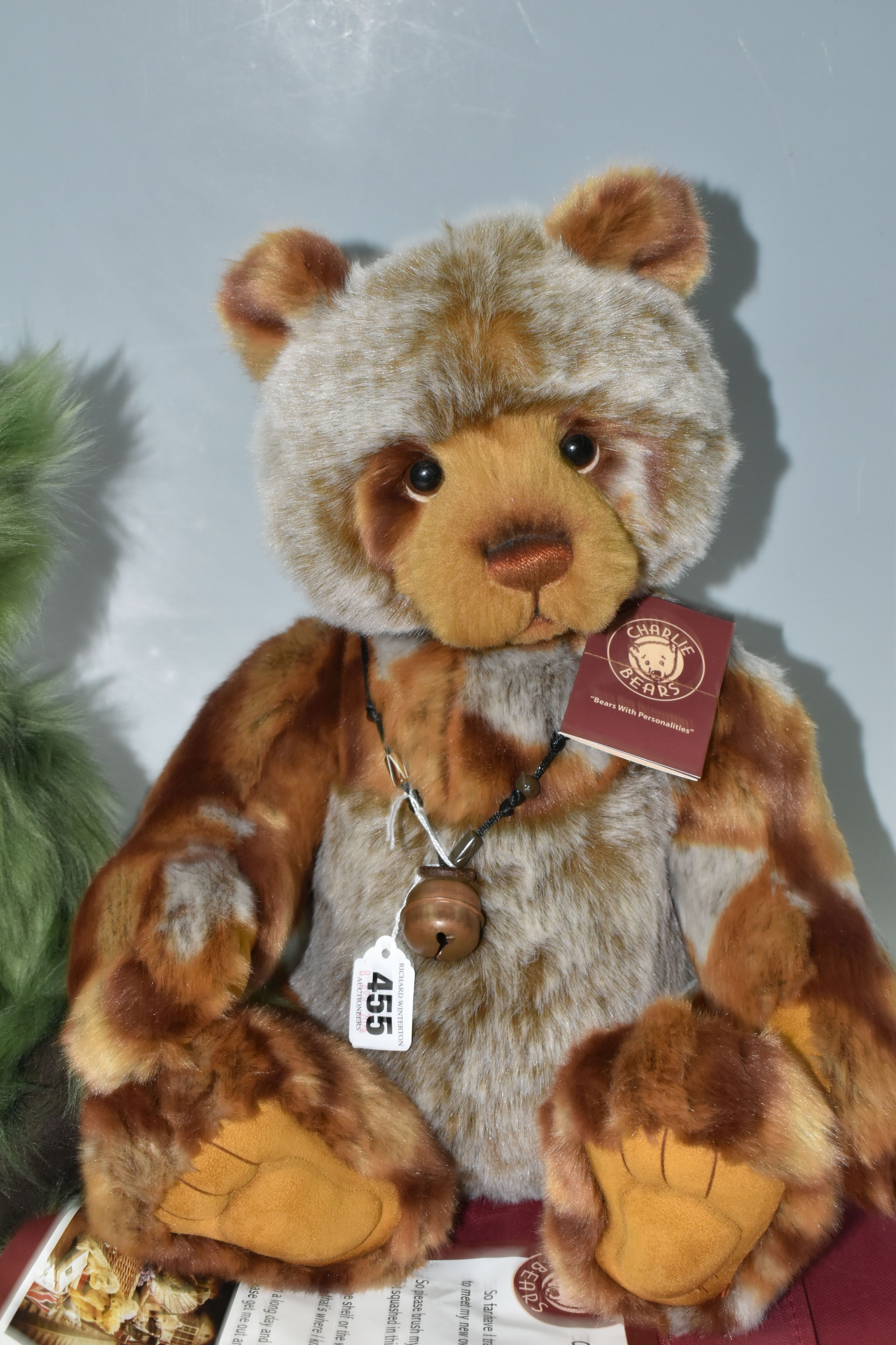 TWO CHARLIE BEARS 'SQUIZZLE' CB141433 AND HOLLYBERRY CB621365, exclusively designed by Isabelle Lee, - Image 2 of 4