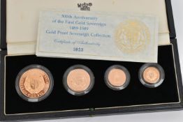 A 500TH ANNIVERSARY 1489-1989 GOLD PROOF