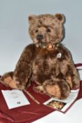 A CHARLIE BEARS 'BRUTUS' TEDDY BEAR, no CB131388, designed by Isabelle Lee, height approximately