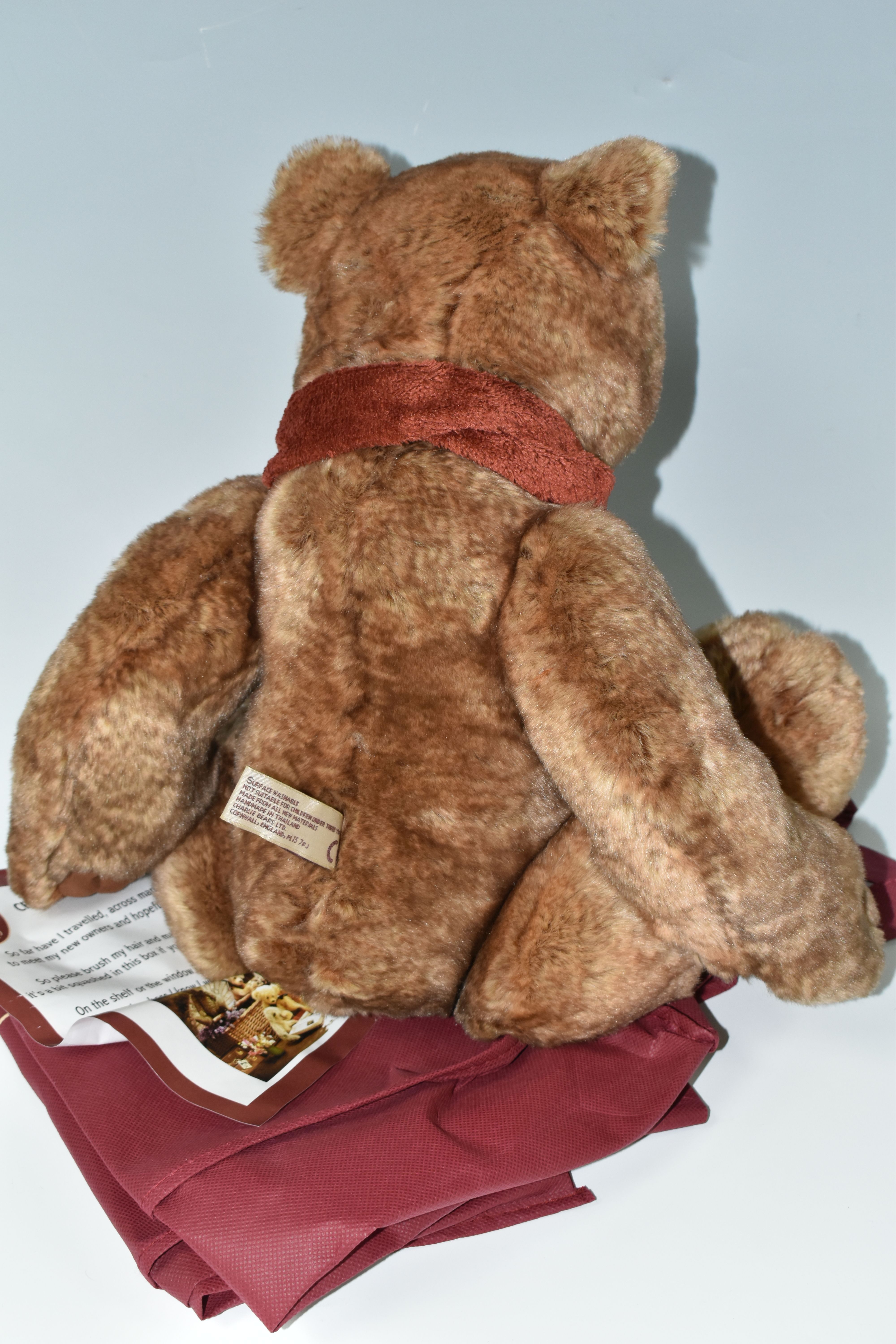 A CHARLIE BEAR 'HENRY' CB131315, exclusively designed by Isabelle Lee, height approx. 50cm, with - Image 3 of 3