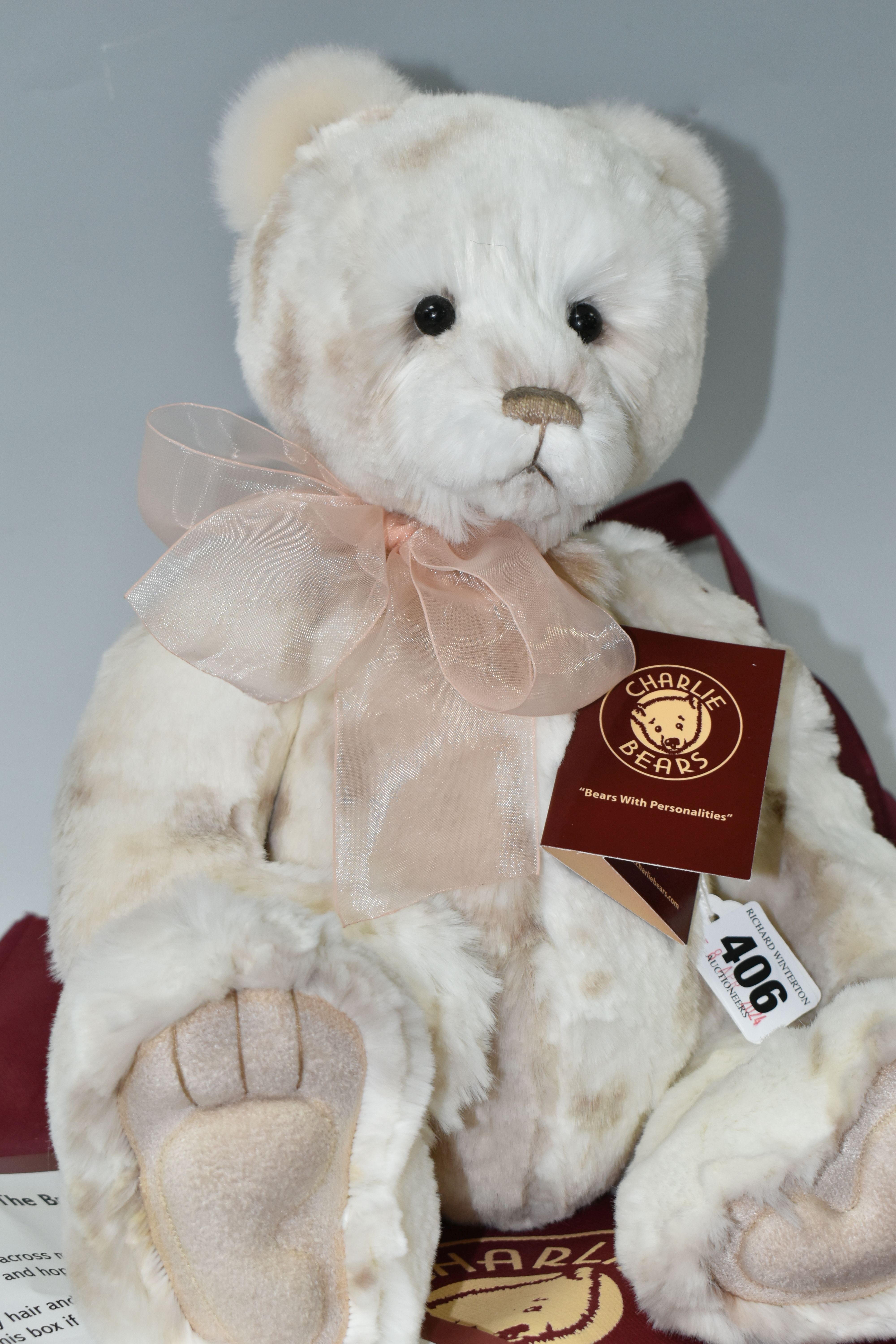 A CHARLIE BEAR 'JANE' CB161634, exclusively designed by Isabelle Lee, height approx. 41cm, with tags - Image 2 of 3
