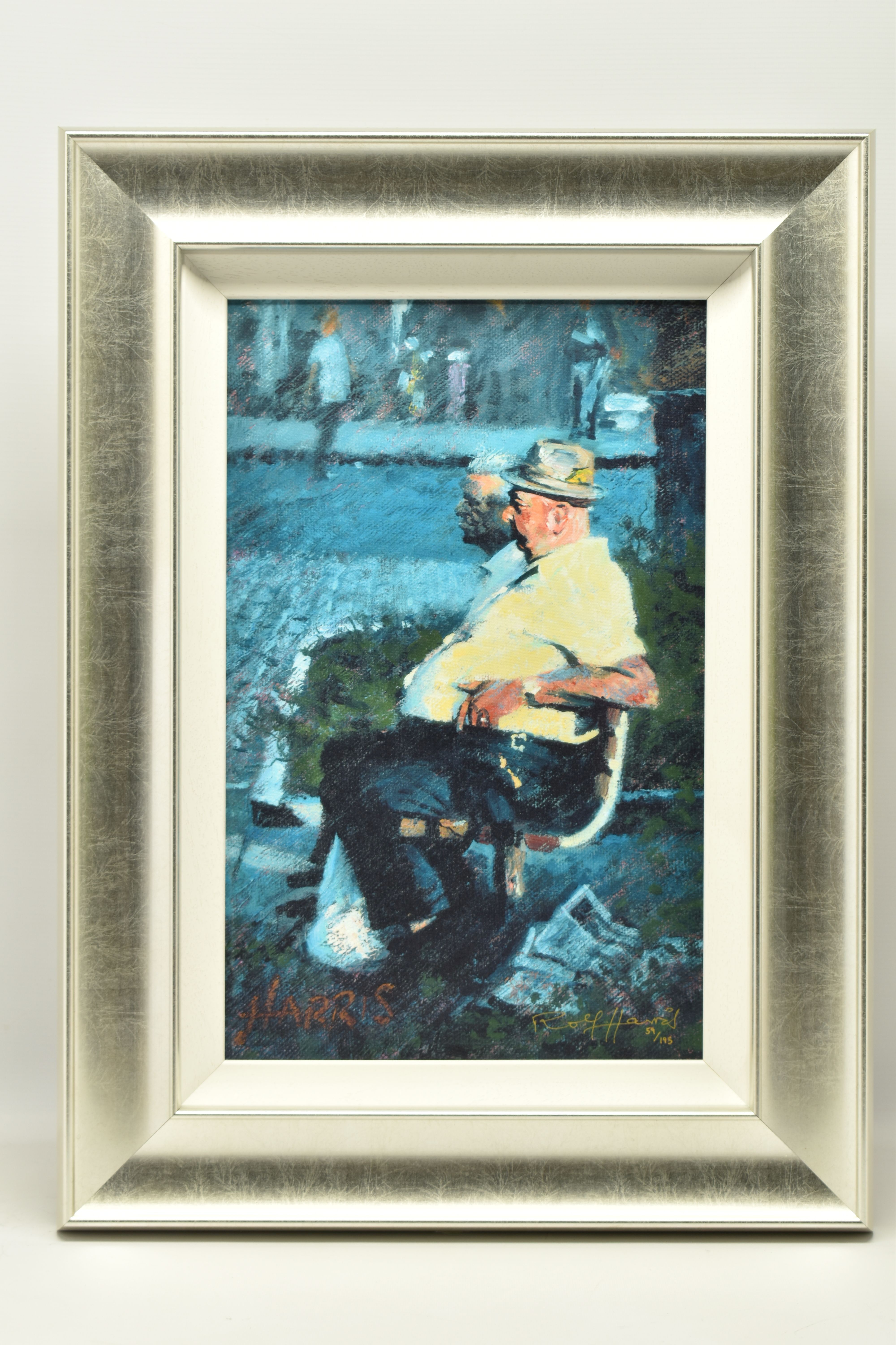 ROLF HARRIS (AUSTRALIA 1930-2023) ''TWO LITTLE BOYS', a signed limited edition print on board