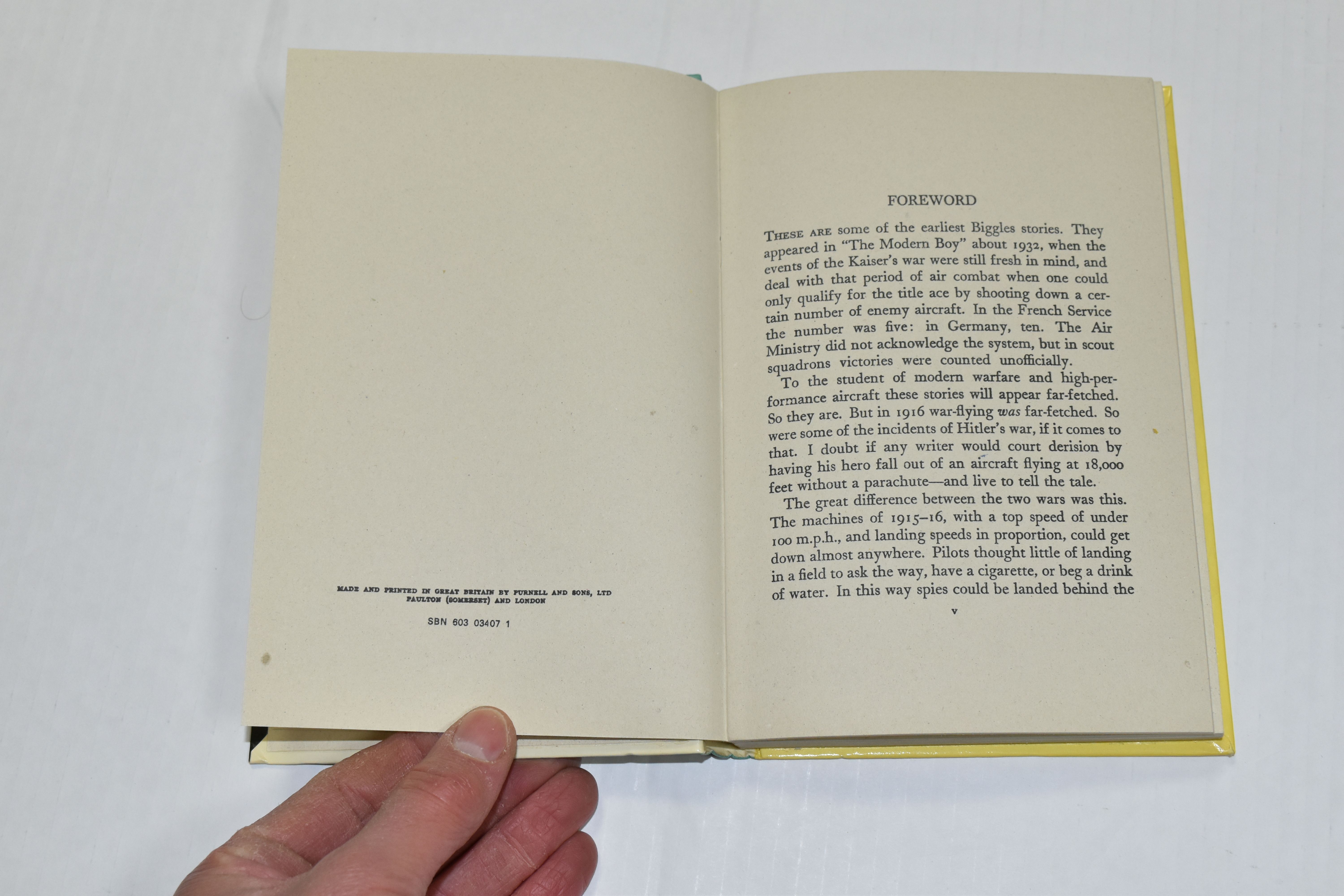 JOHNS; CAPT. W.E, Four titles comprising Biggles In The Underworld, First Edition published by - Image 5 of 13