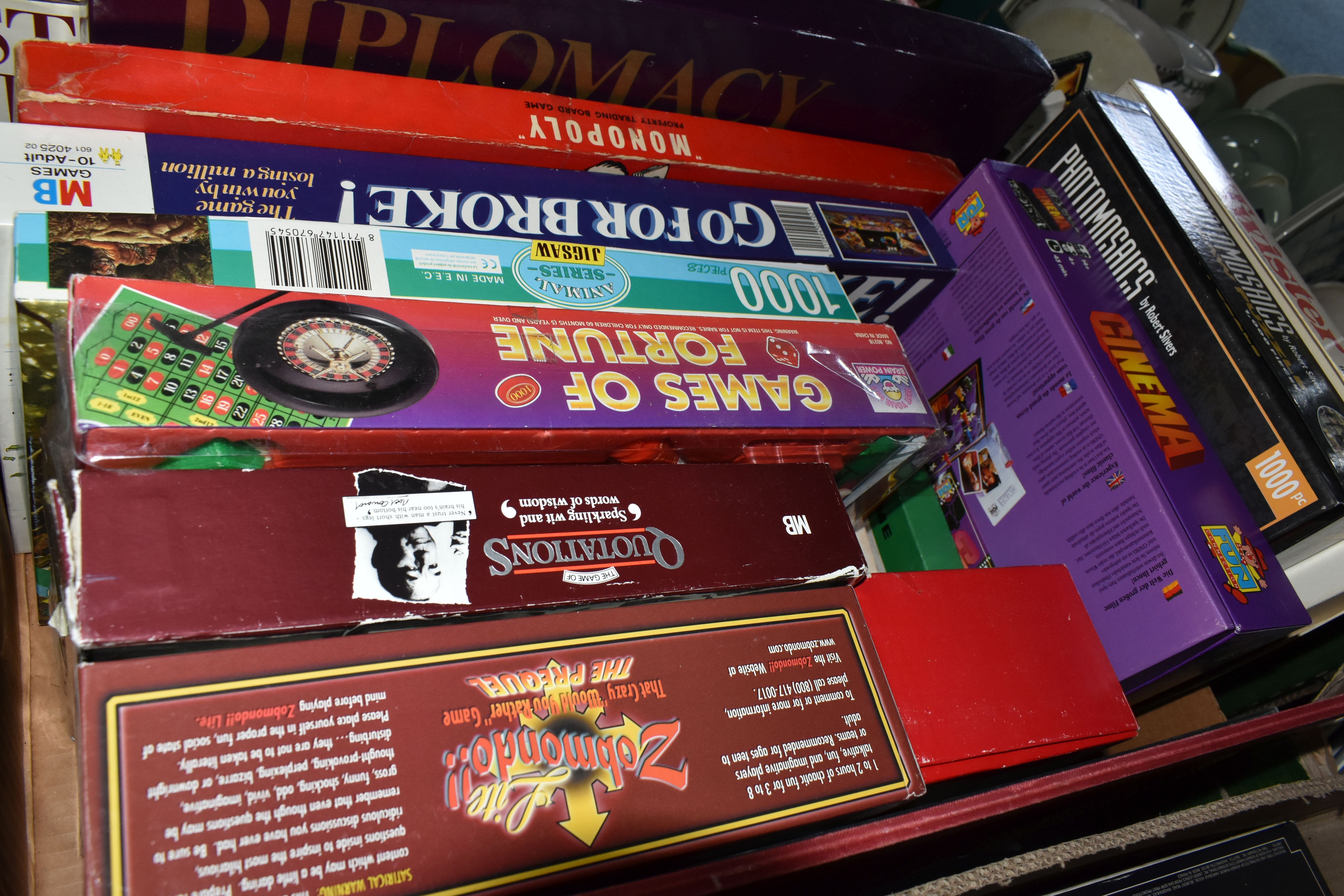 TWO BOXED OF ASSORTED BOARD GAMES ETC, to include Balderdash, Games of Fortune, Go For Broke, - Image 2 of 3