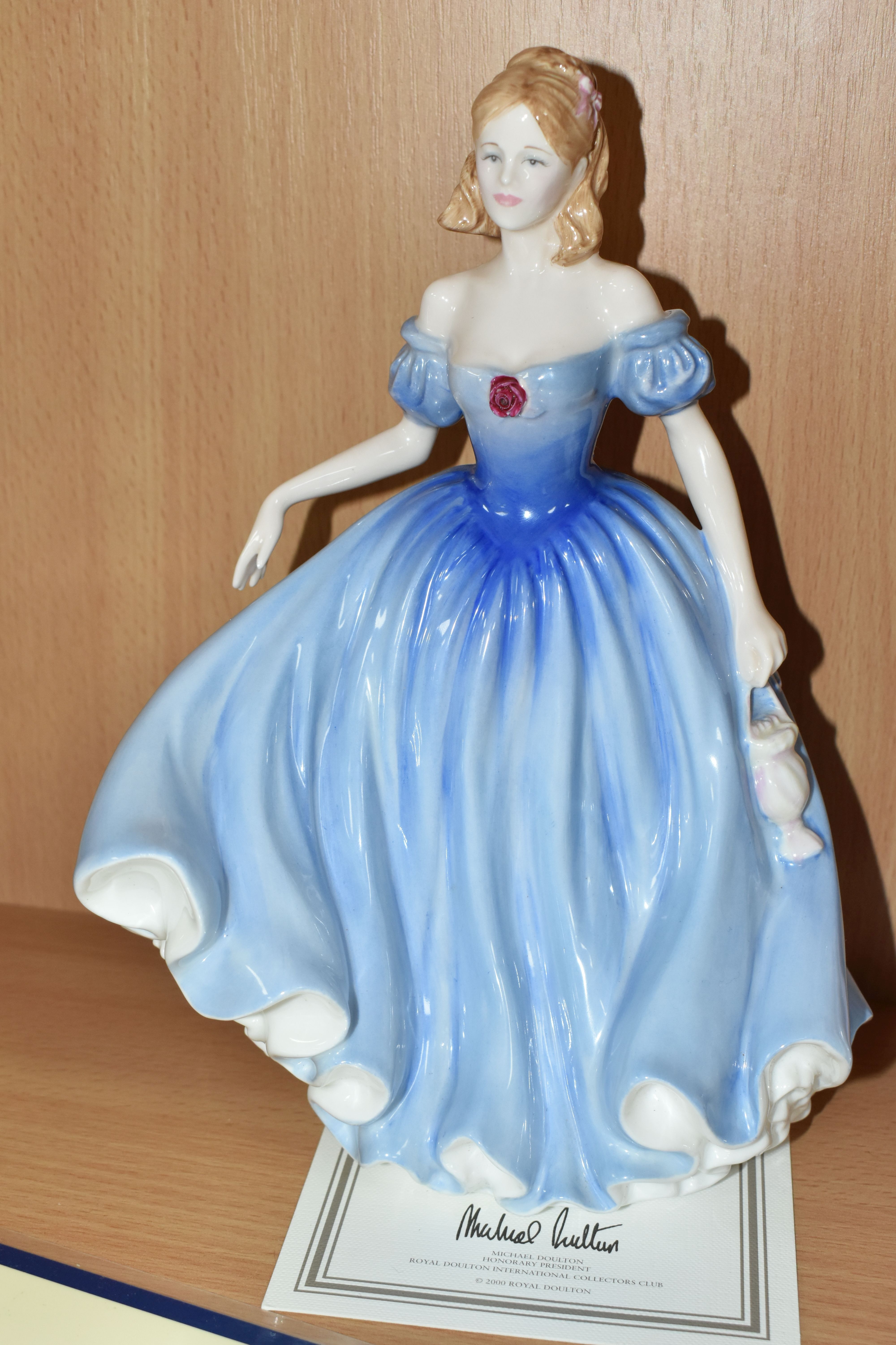 FIVE ROYAL DOULTON FIGURE OF THE YEAR LADIES, comprising 1996 'Belle' HN3703 (no certificate), - Image 5 of 7