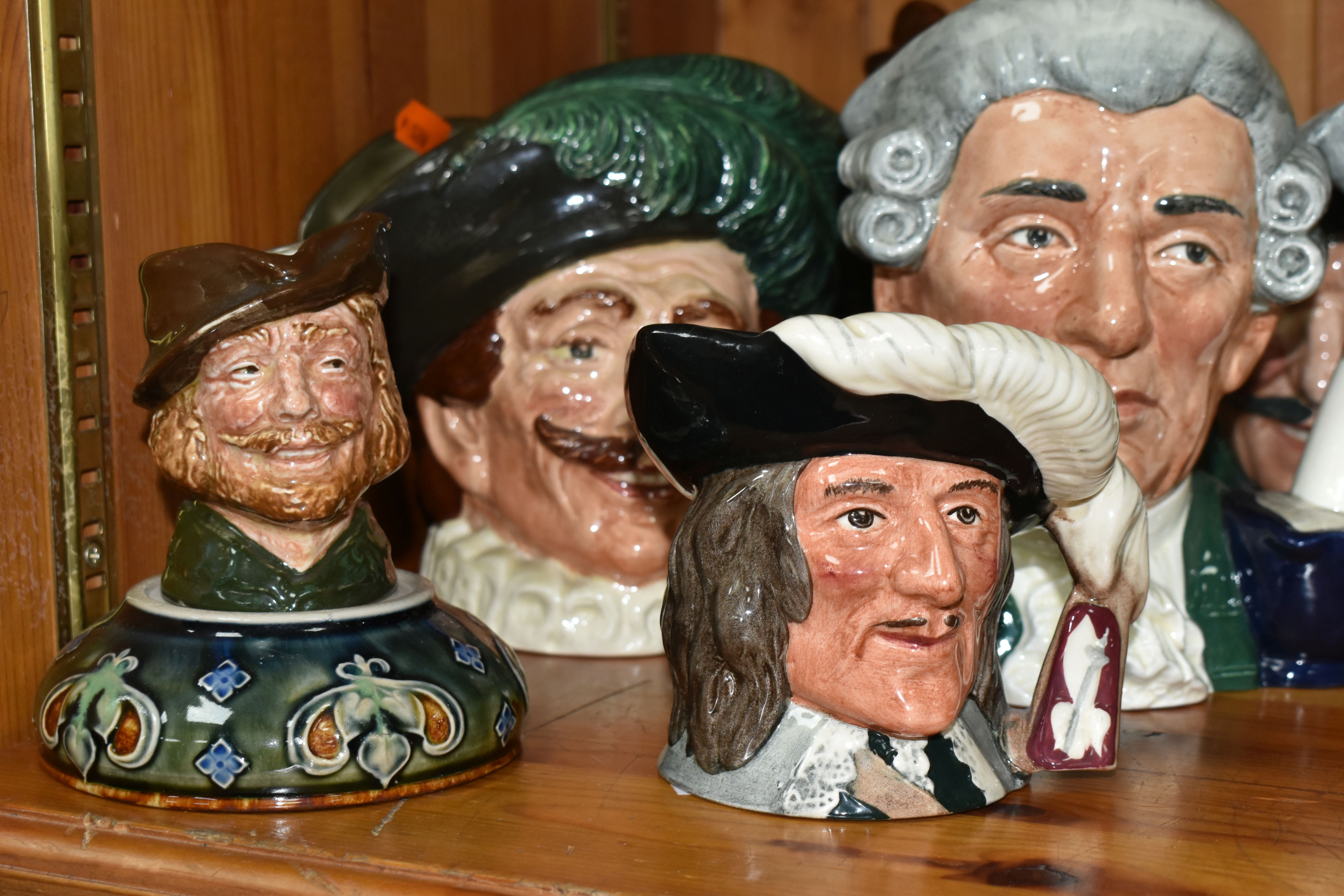 A COLLECTION OF ROYAL DOULTON CHARACTER JUGS, to include 'Dick Turpin', 'Apothecary', 'The - Image 2 of 6