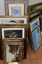 A QUANTITY OF DECORATIVE PRINTS ETC, to include print reproductions of artists including Peter