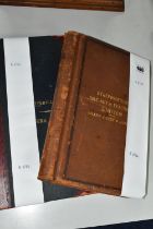 TWO ANTIQUARIAN LEDGERS comprising a Worrall Account Book featuring the Staffordshire Bolt, Nut &