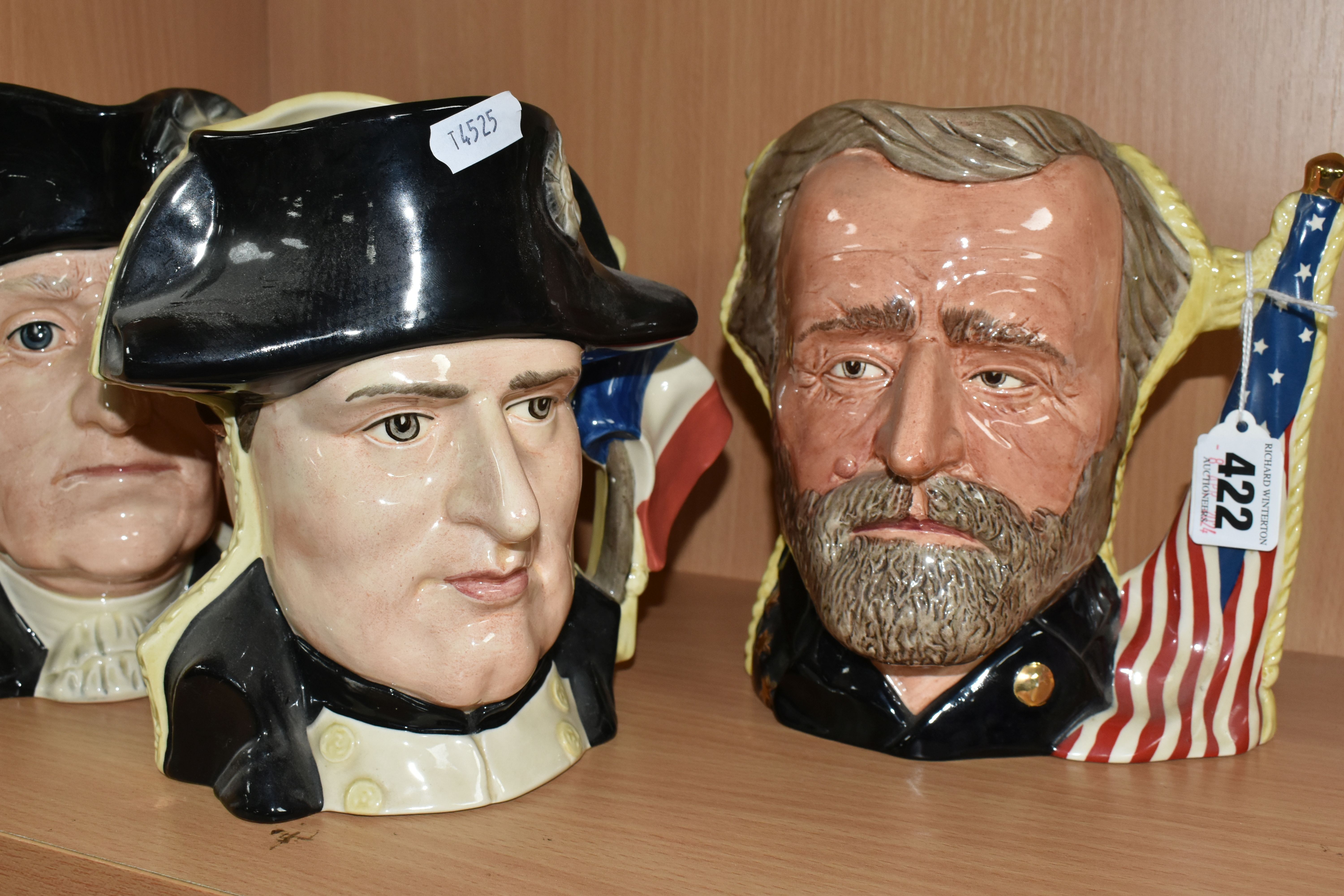 THREE ROYAL DOULTON LIMITED EDITION DOUBLE SIDED CHARACTER JUGS, comprising two from 'The - Image 2 of 7