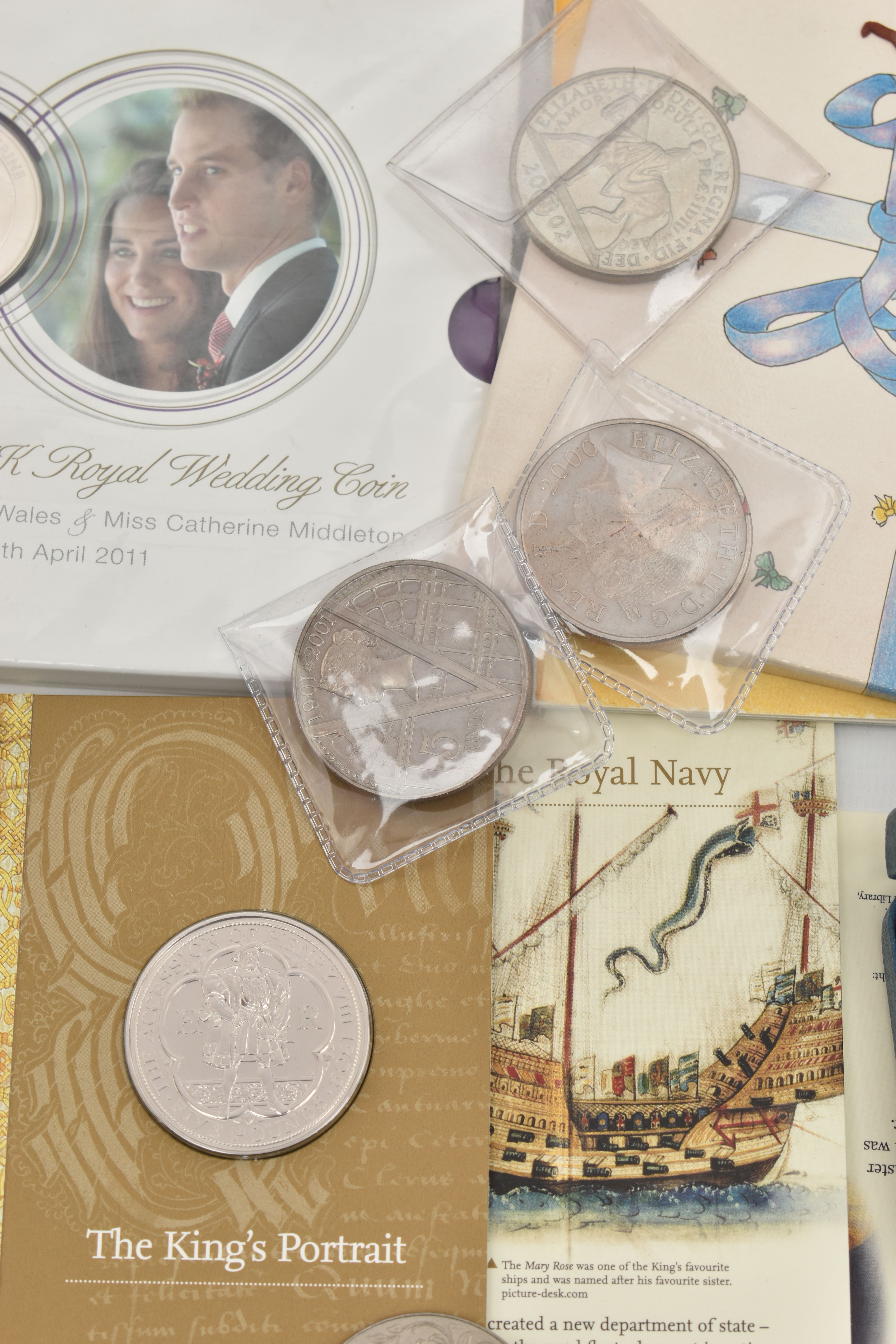 A BOX OF ROYAL MINT COINAGE, to include 1992 Silver Proof Ten Pence two coin set, 1991 Silver - Image 3 of 8