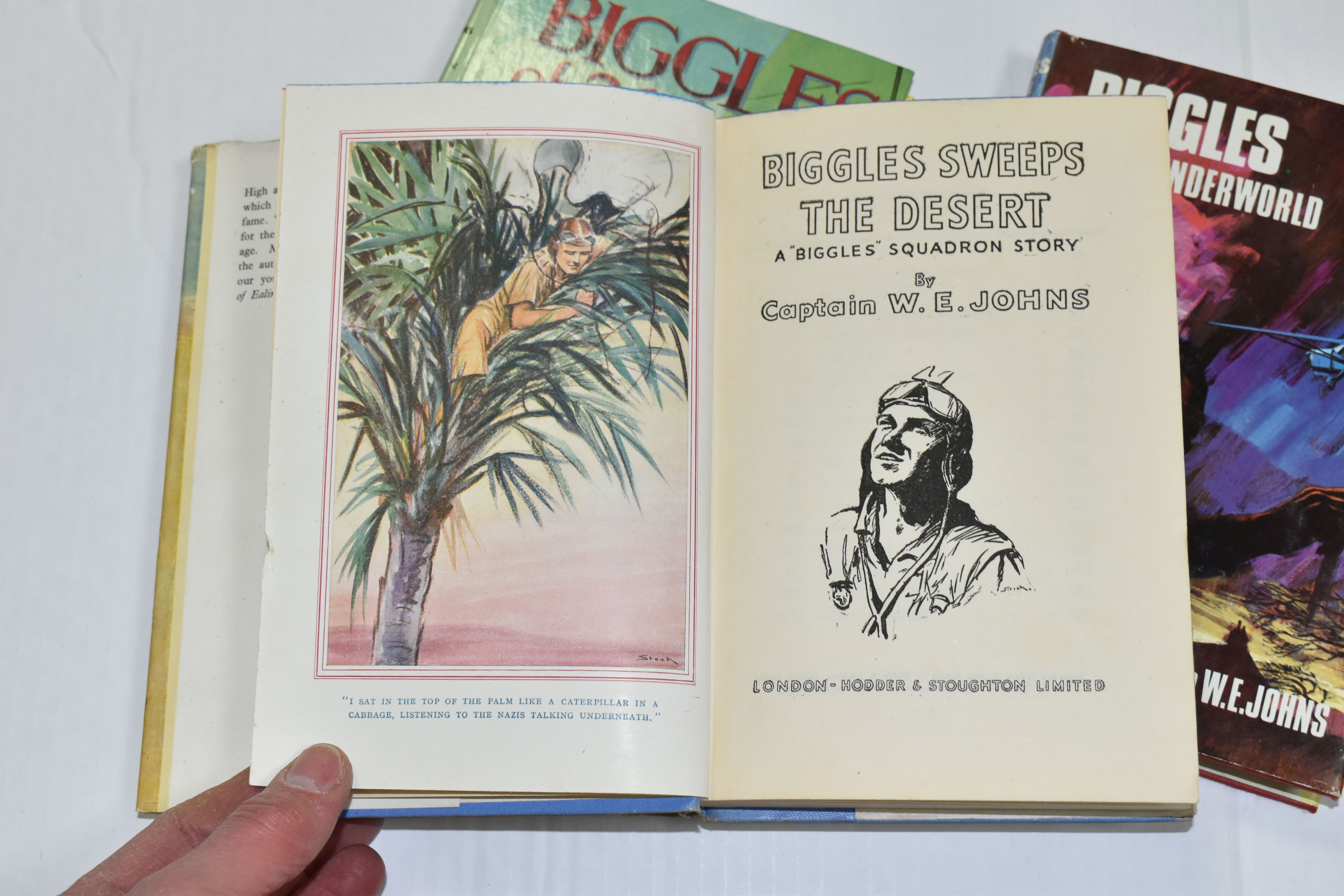 JOHNS; CAPT. W.E, Four titles comprising Biggles In The Underworld, First Edition published by - Image 10 of 13