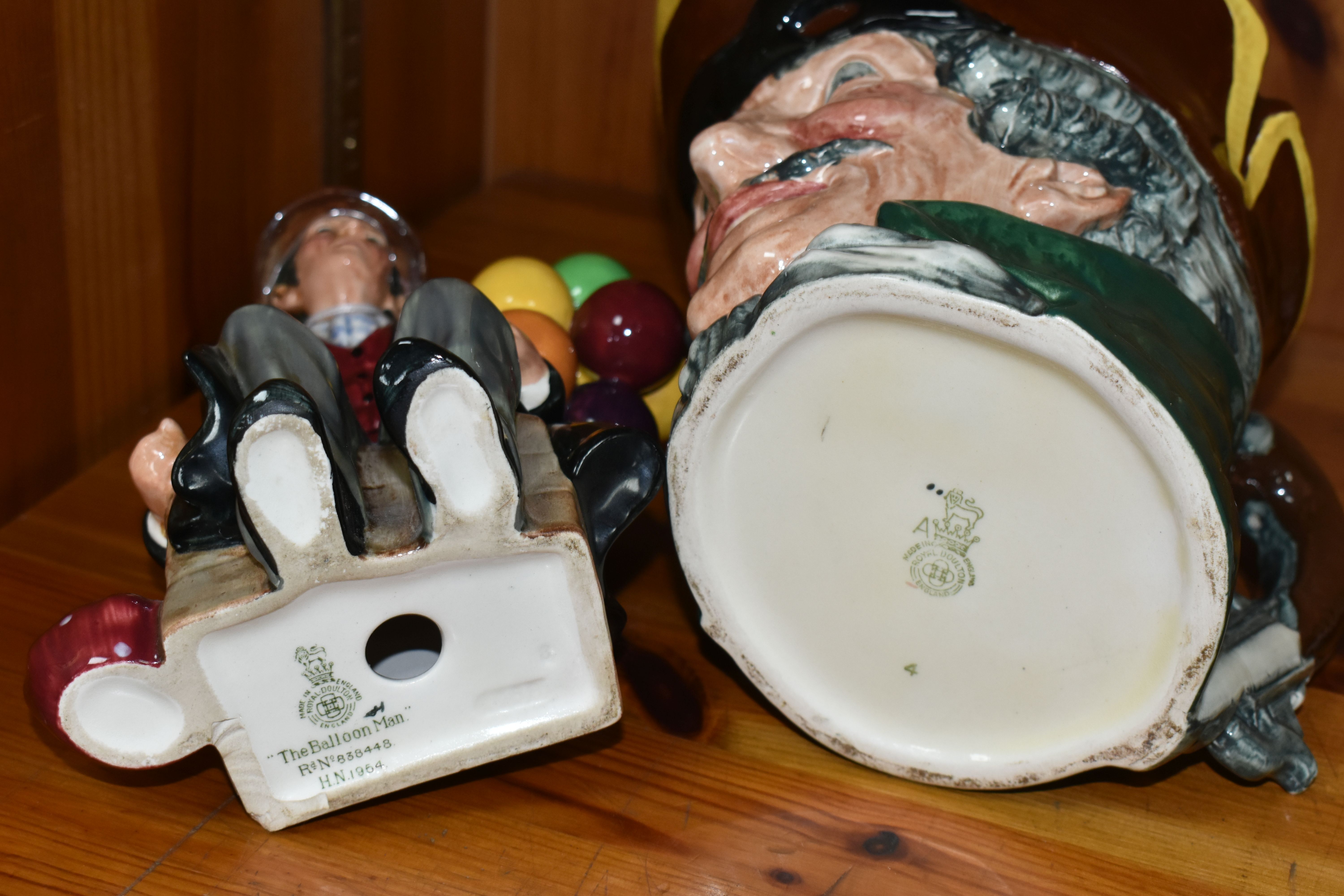 A COLLECTION OF ROYAL DOULTON CHARACTER JUGS, to include 'Dick Turpin', 'Apothecary', 'The - Image 6 of 6