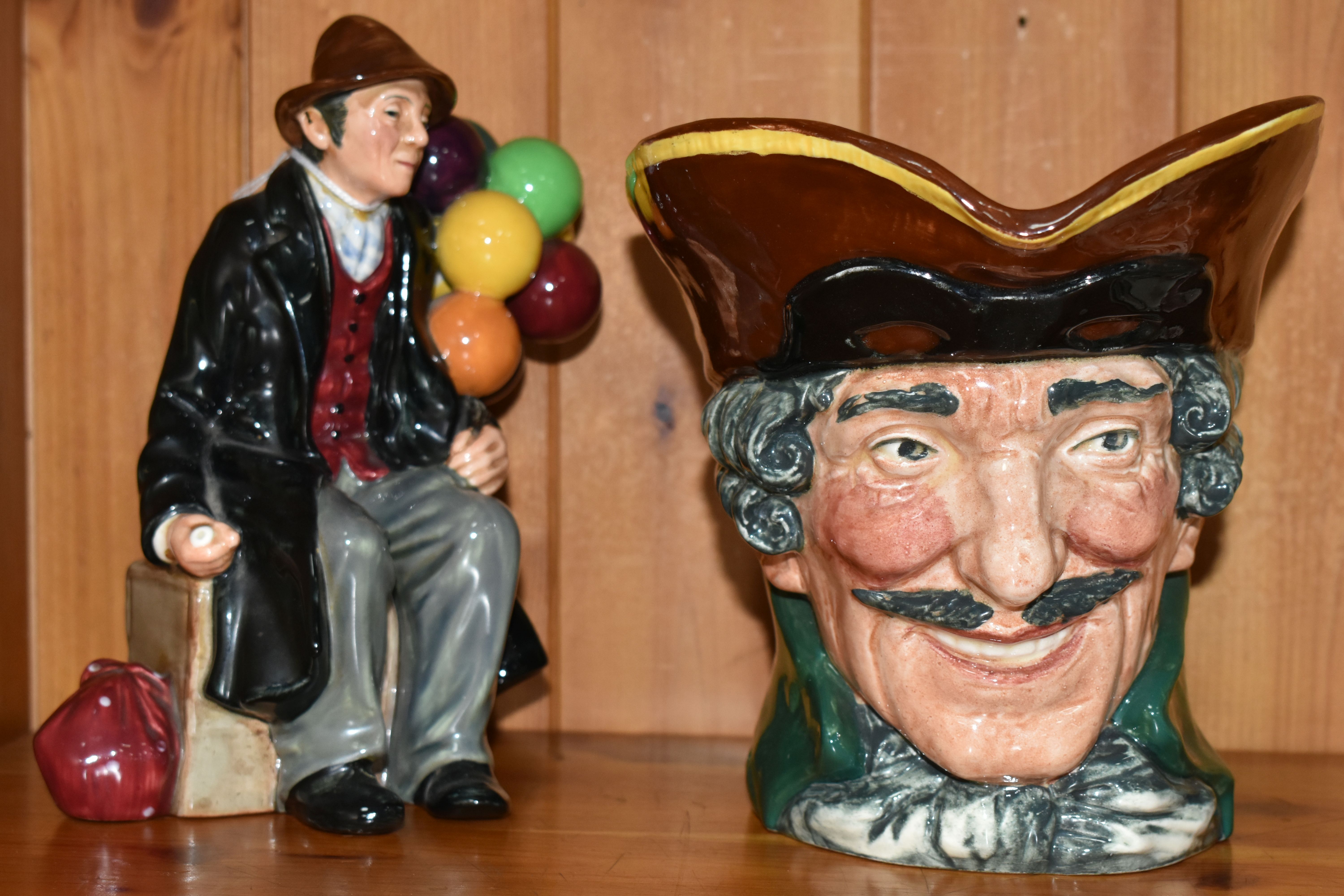 A COLLECTION OF ROYAL DOULTON CHARACTER JUGS, to include 'Dick Turpin', 'Apothecary', 'The - Image 4 of 6