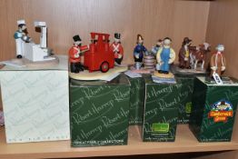 SIX BOXED ROBERT HARROP 'THE CAMBERWICK GREEN COLLECTION' FIGURES AND GROUPS, comprising CGYP01 Lord