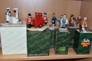 SIX BOXED ROBERT HARROP 'THE CAMBERWICK GREEN COLLECTION' FIGURES AND GROUPS, comprising CGYP01 Lord