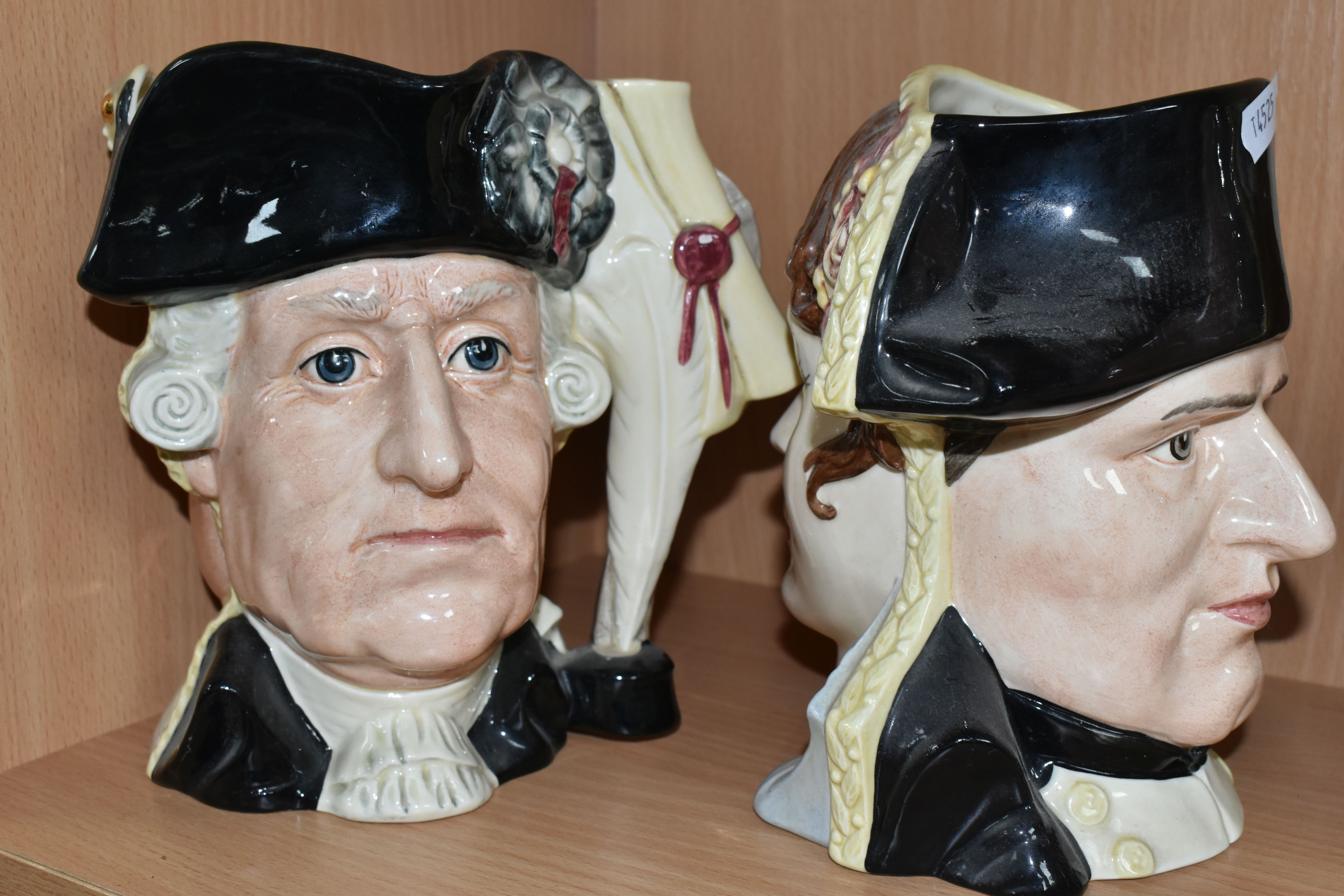 THREE ROYAL DOULTON LIMITED EDITION DOUBLE SIDED CHARACTER JUGS, comprising two from 'The - Image 3 of 7