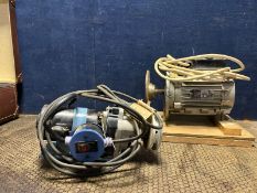 TWO ELECTRICAL MOTORS including a Haigh Engineering (see pic for plate details) with
