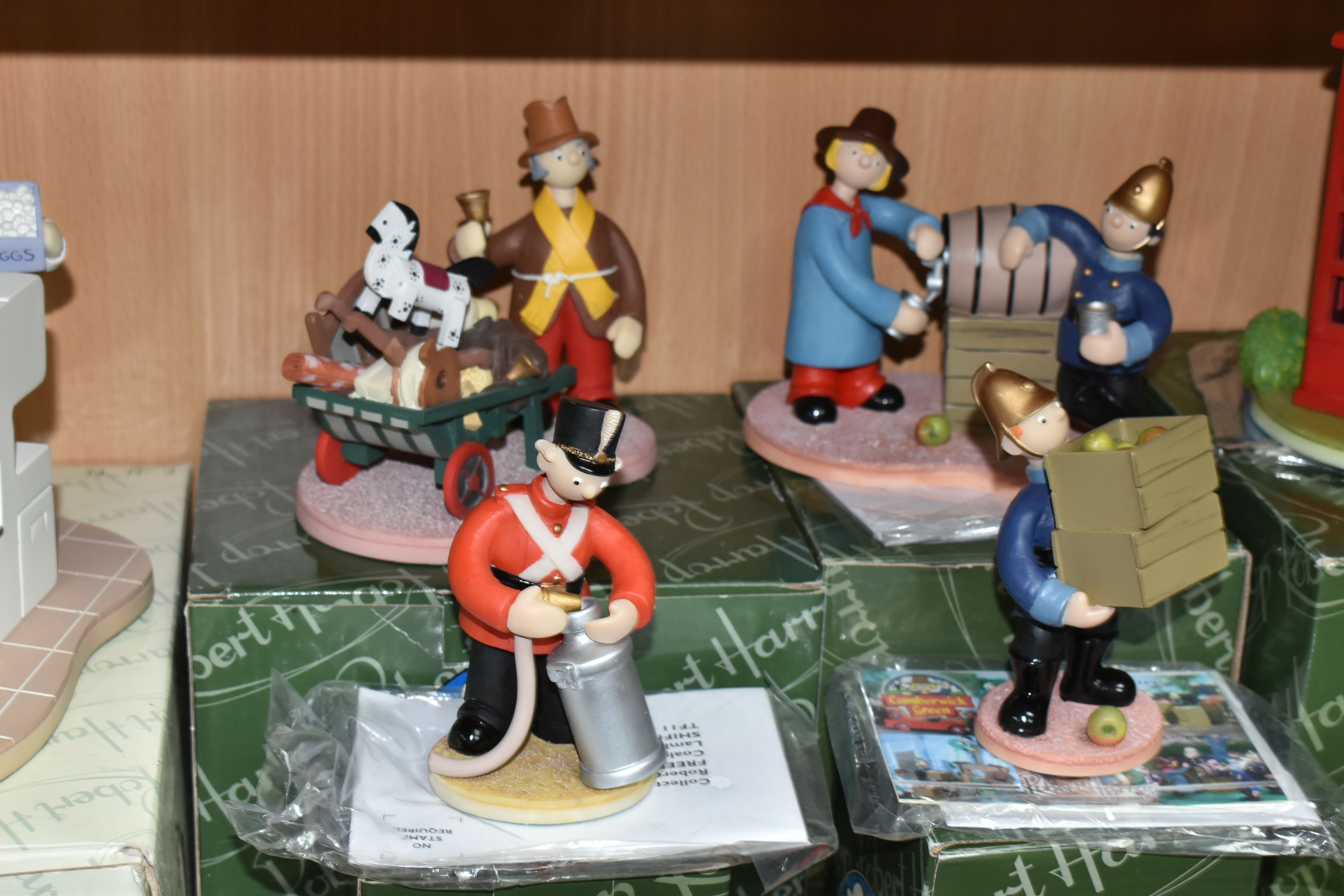 TEN BOXED ROBBERT HARROP 'THE CAMBERWICK GREEN COLLECTION' FIGURES AND GROUPS, comprising CG89 Paddy - Image 5 of 6