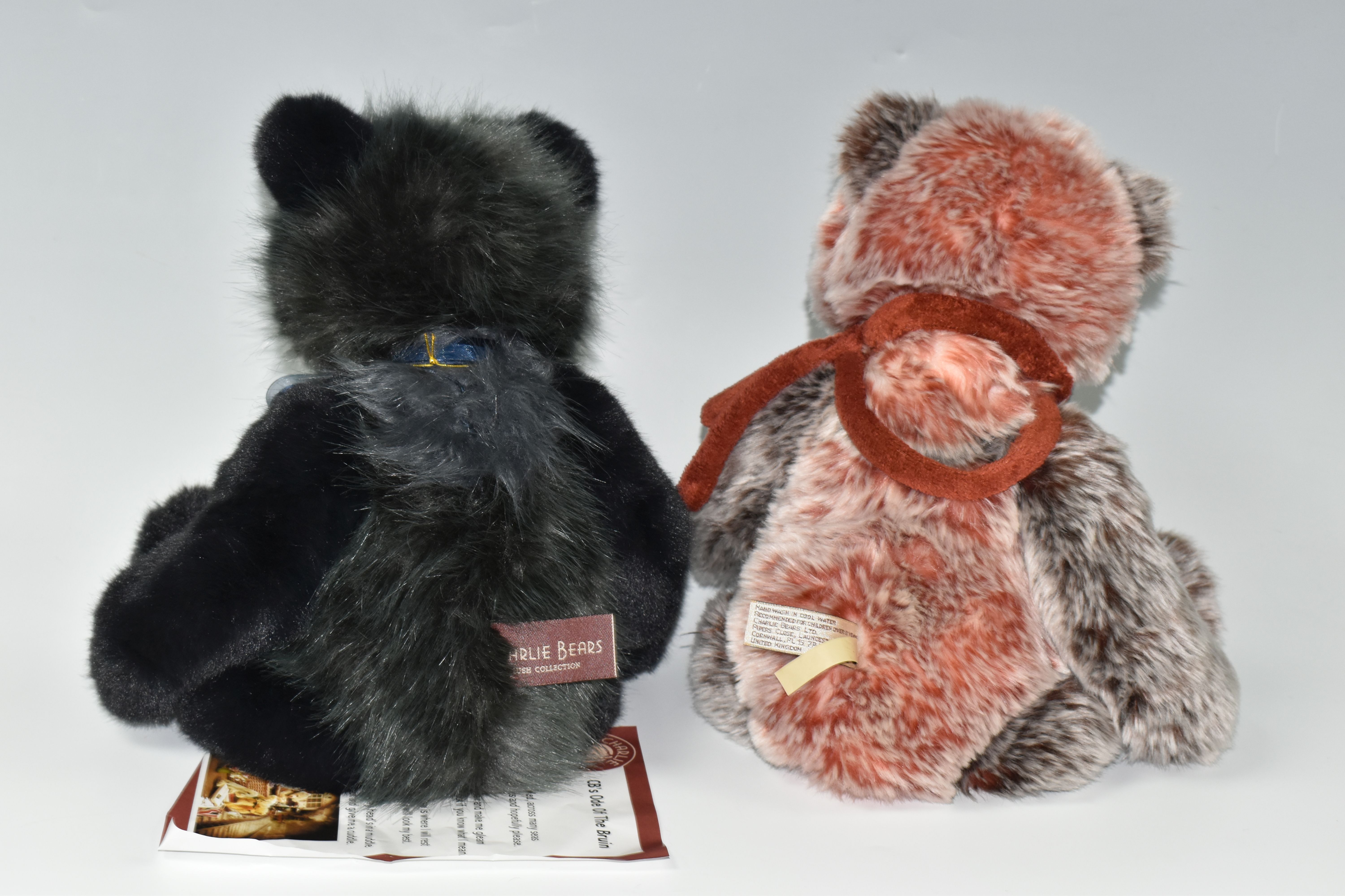 TWO CHARLIE BEARS 'HAKATAN' CB181809A AND DIXIE CB151586A, exclusively designed by Isabelle Lee, - Image 4 of 4