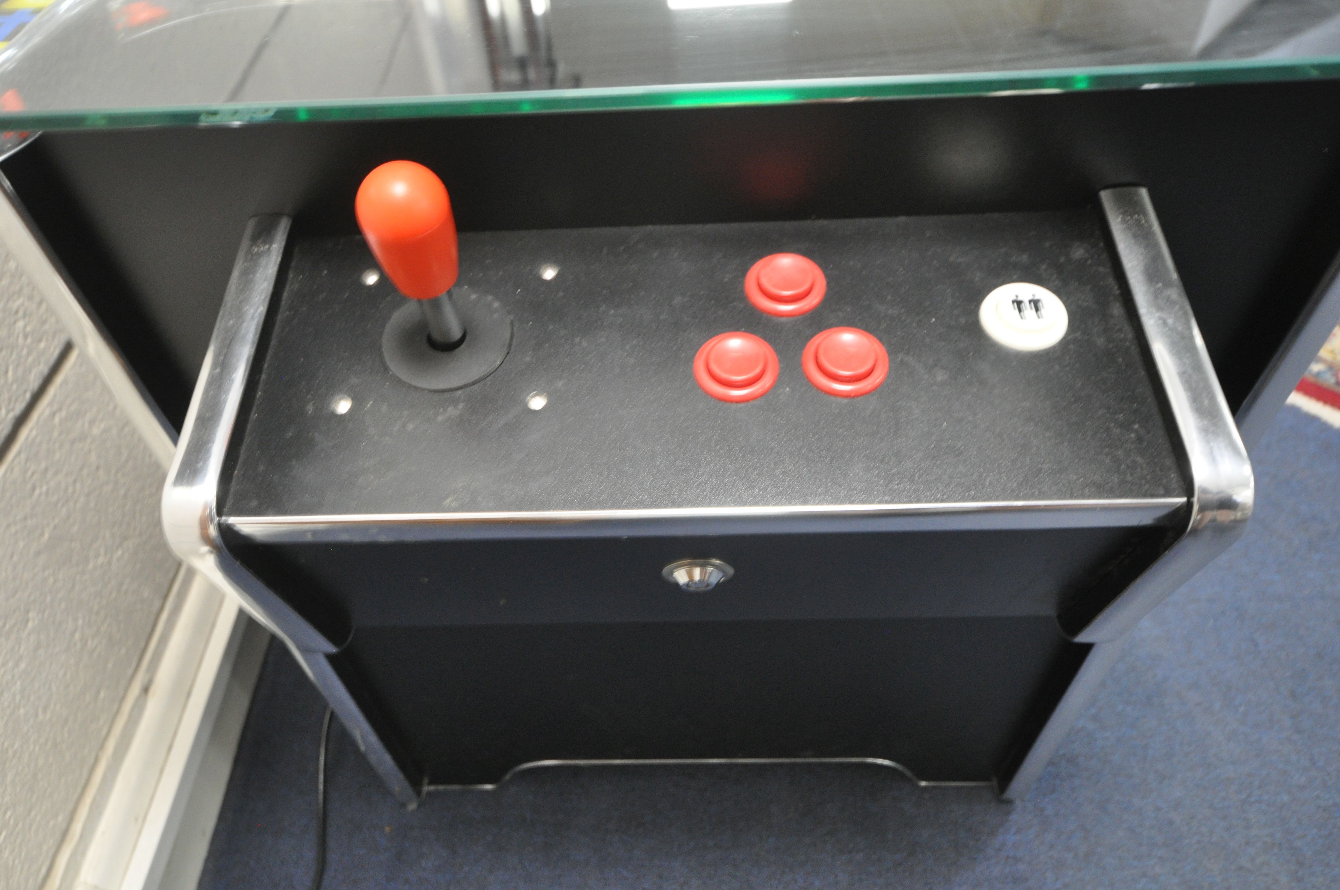 A RETRO MULTI-GAME TWO PLAYER ARCADE MACHINE, with 60 different programmed games, ranging from - Image 5 of 7