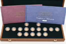 THE GOLD HALF-SOVEREIGN CASED COIN COLLECTION 1900-1915, to include sixteen (16) A Gold Finale