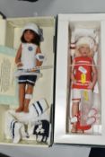 TWO BOXED KISH & COMPANY BEACH GIRLS DOLLS, 'Cassie' and 'Buffy', both appear complete with