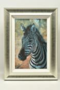 ROLF HARRIS (AUSTRALIA (1930-2023) 'YOUNG ZEBRA' a signed limited edition print on board, 70/195