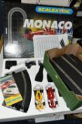 A BOXED SCALEXTRIC MONACO SET, No.C1046, appears complete and in very good condition, looks to