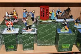 TEN BOXED ROBBERT HARROP 'THE CAMBERWICK GREEN COLLECTION' FIGURES AND GROUPS, comprising CG89 Paddy