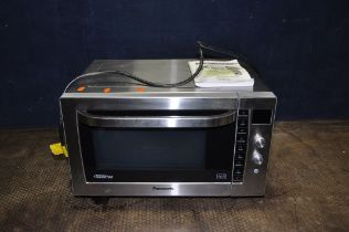 A PANASONIC NN-CF778S INVERTER MICROWAVE with stainless steel front and sides (PAT pass and