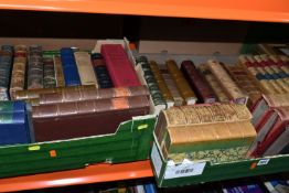 TWO BOXES OF BOOKS containing forty-four miscellaneous titles in hardback format, mostly of an