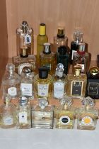 NINETEEN BOTTLES OF PART USED COLOGNES / AFTERSHAVES, including 'Cartier - Declaration' eau de