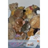 A COLLECTION OF ASSORTED TEDDY BEARS, mainly mid 20th Century, assorted styles and sizes, majority