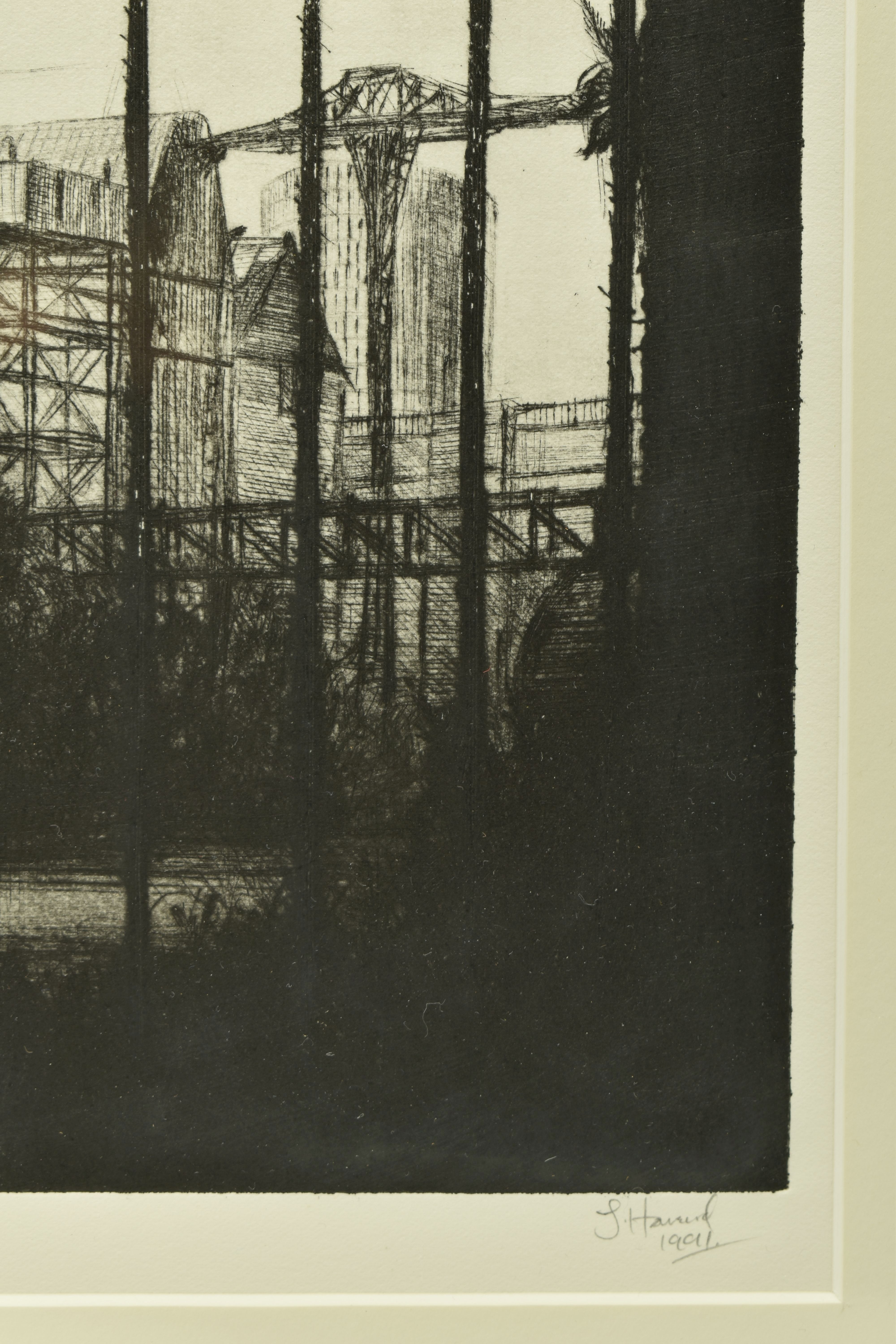 JOHN HOWARD (BRITISH 1958) 'PYRAMIDE DI BIRMINGHAM', a limited edition dry point etching depicting - Image 4 of 9